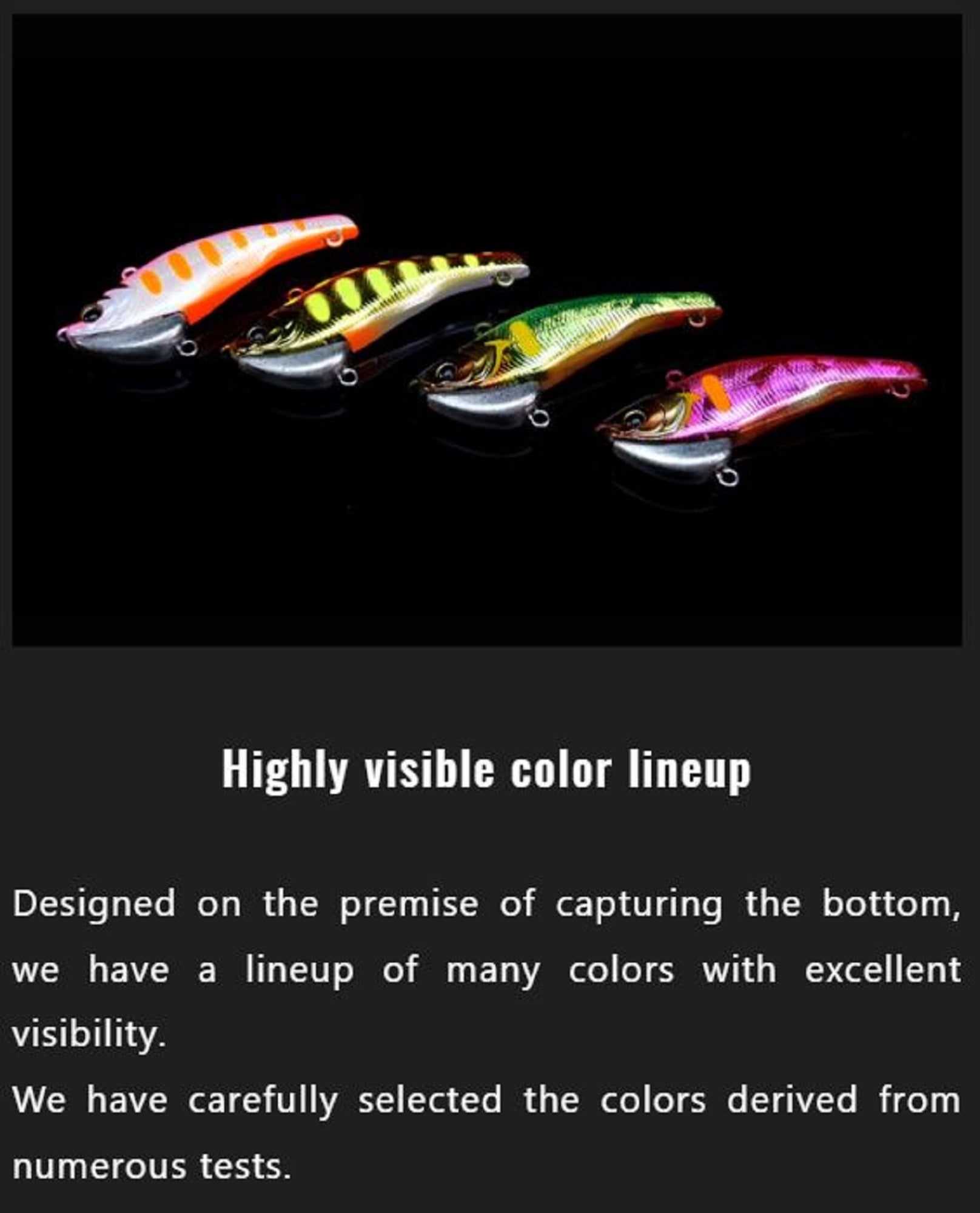 Jackall Timon Tricoroll Vib 50 Sinking Lure Mat Chart (6002)