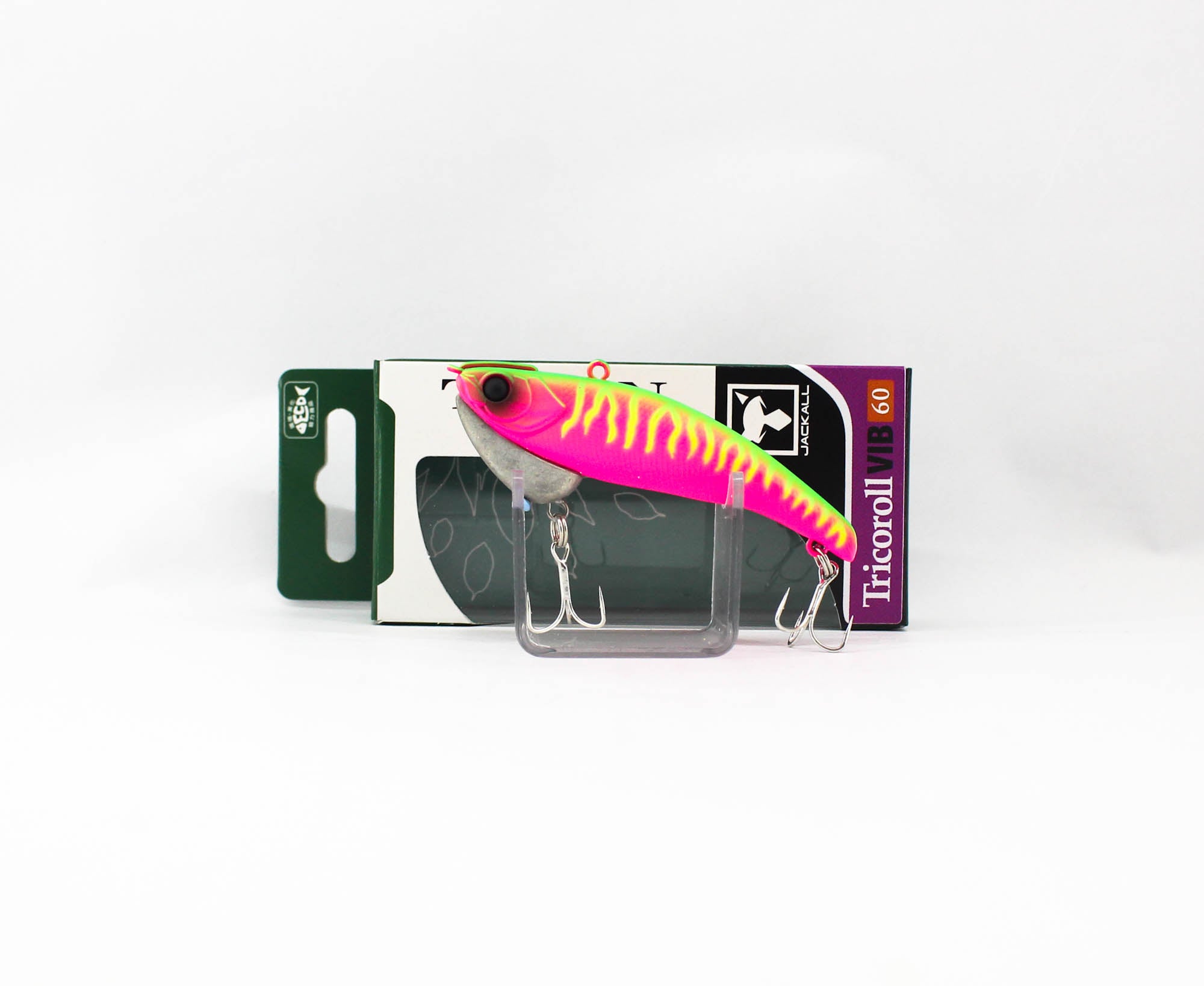 Jackall Timon Tricoroll Vib 60 Sinking Lure Dragon Fruit Mat Tiger (6026)