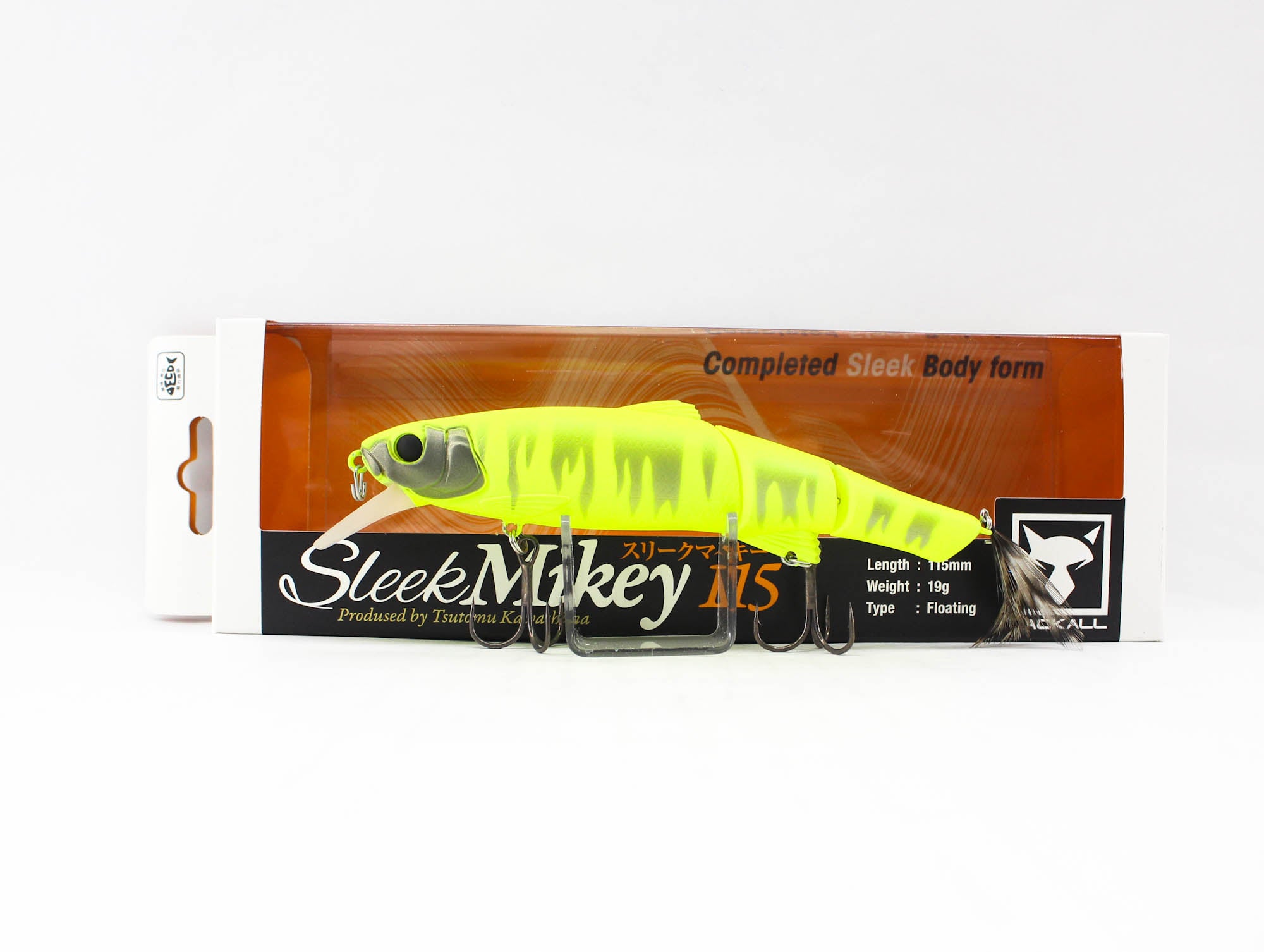 Jackall Mikey Sleek 115 Floating Lure Sleek Super Chart (7276)