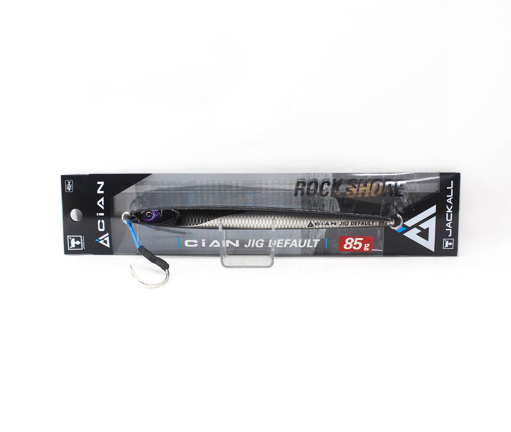 Jackall Metal Jig Cian Default 85 grams Hirasu Black (7856)
