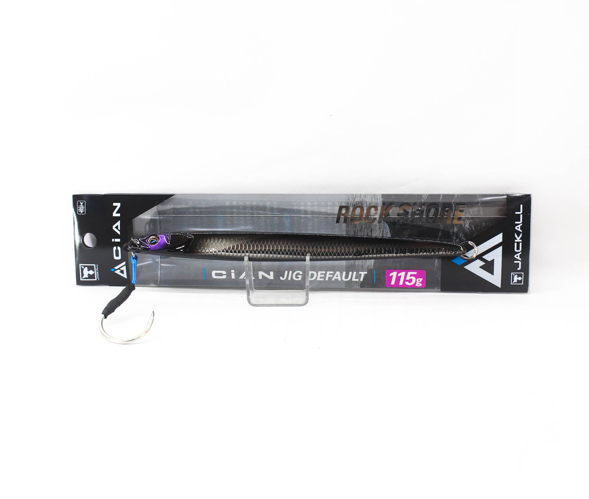 Jackall Metal Jig Cian Default 115 grams Hirasu Black (8013)