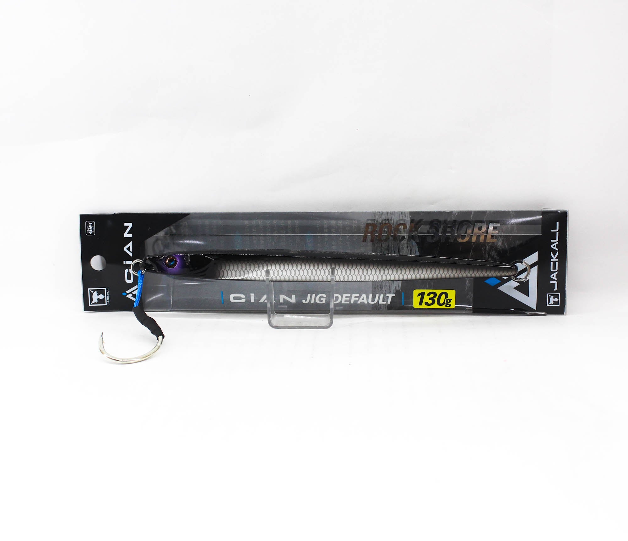 Jackall Metal Jig Cian Default 130 grams Hirasu Black (8099)