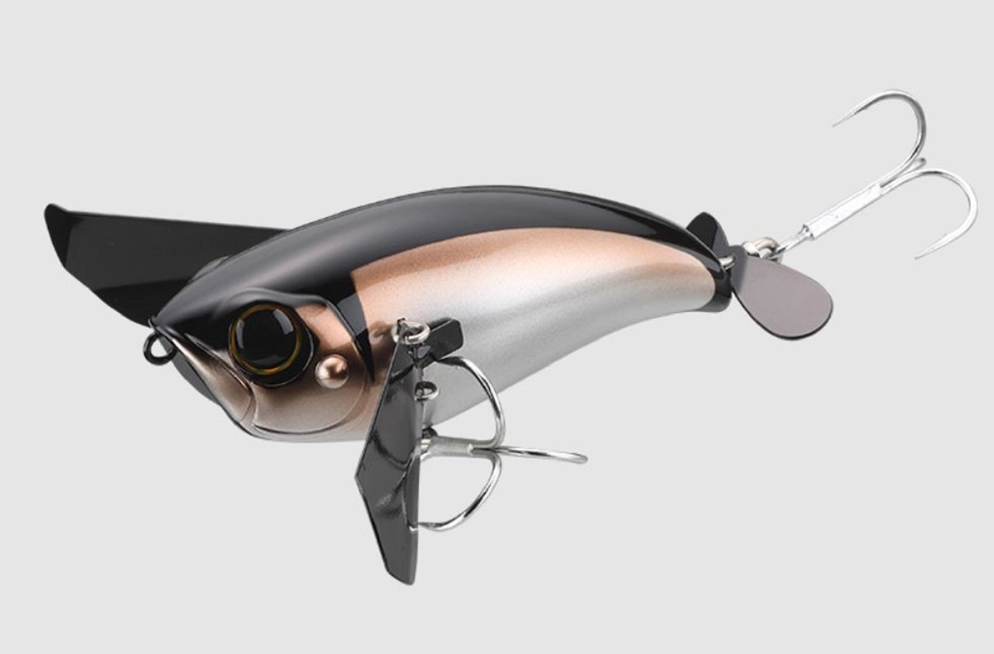 Jackall Pompadour Jr 66 mm 18 grams Floating Lure Brown Shadow (8389)