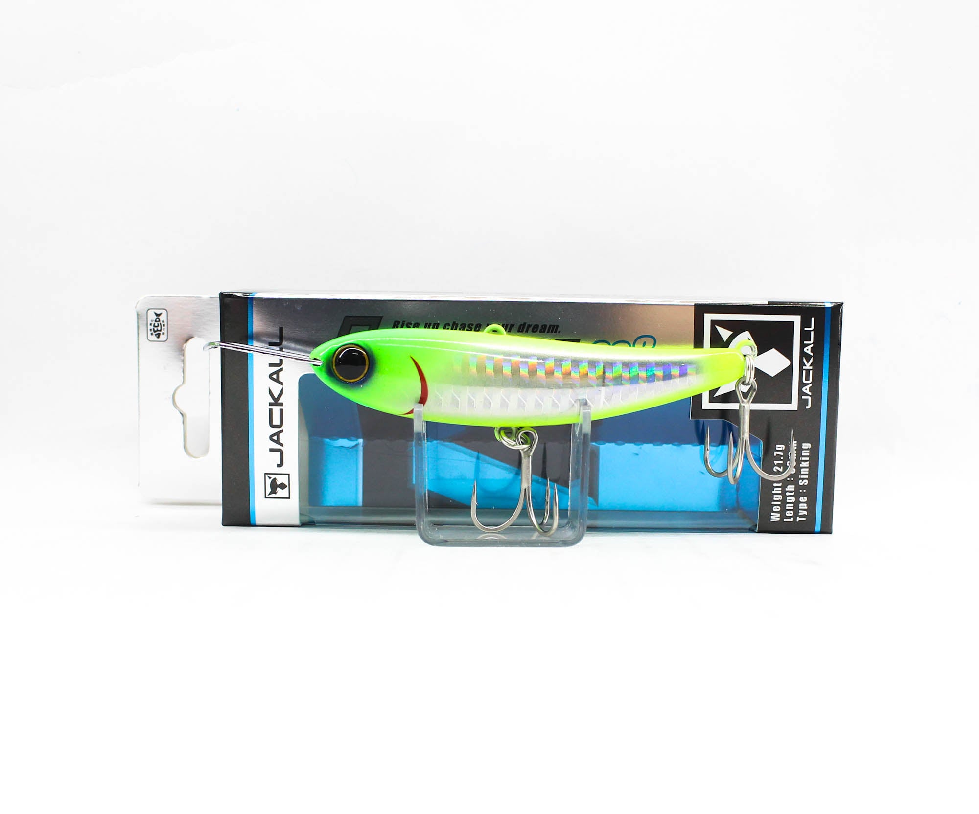 Jackall Riser Bait 008 80mm Topwater Sinking Lure Reflection Chart (8594)