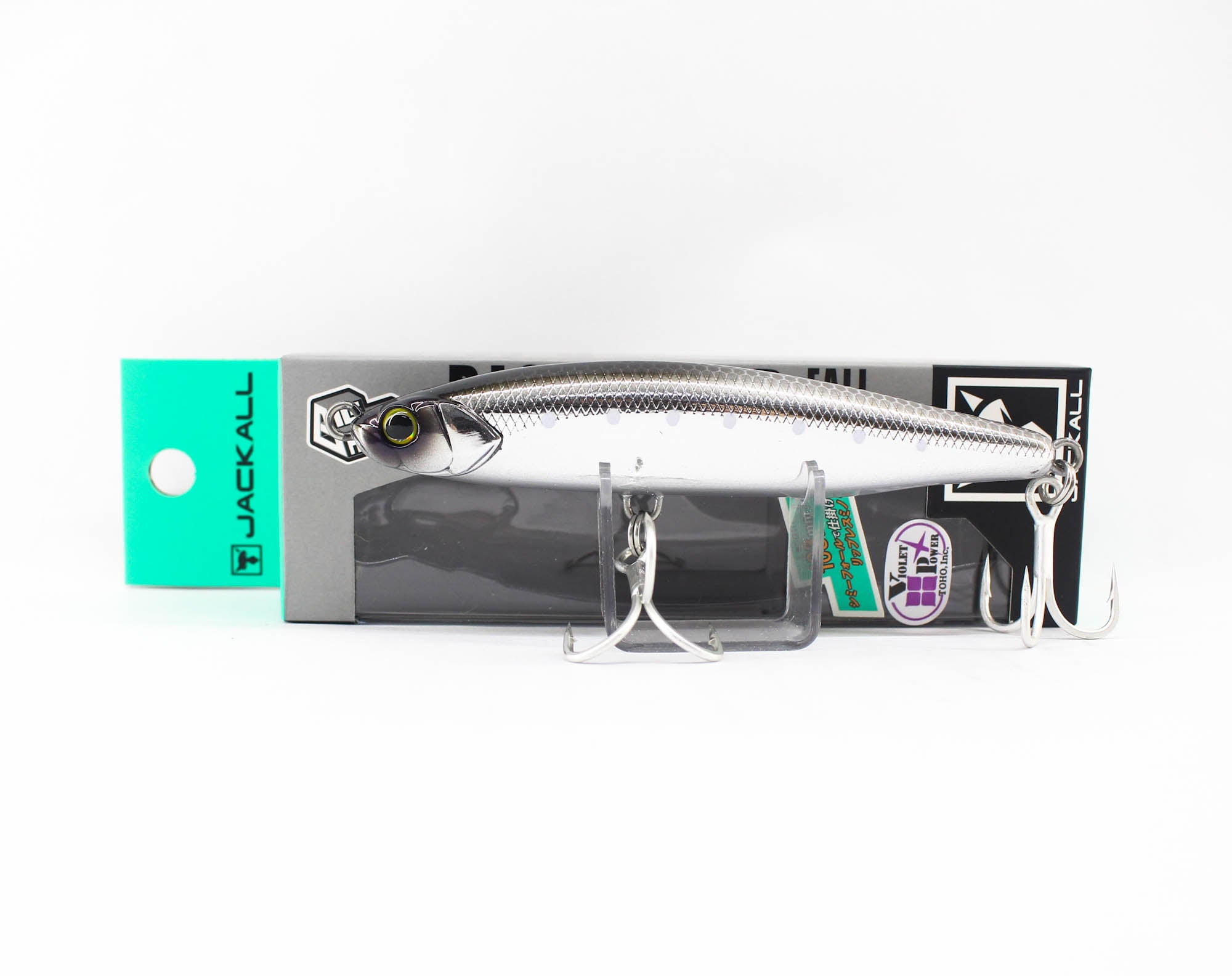 Sale Jackall Big Backer Fall Trick 103 Pencil Sinking Lure UV Silver (8648)
