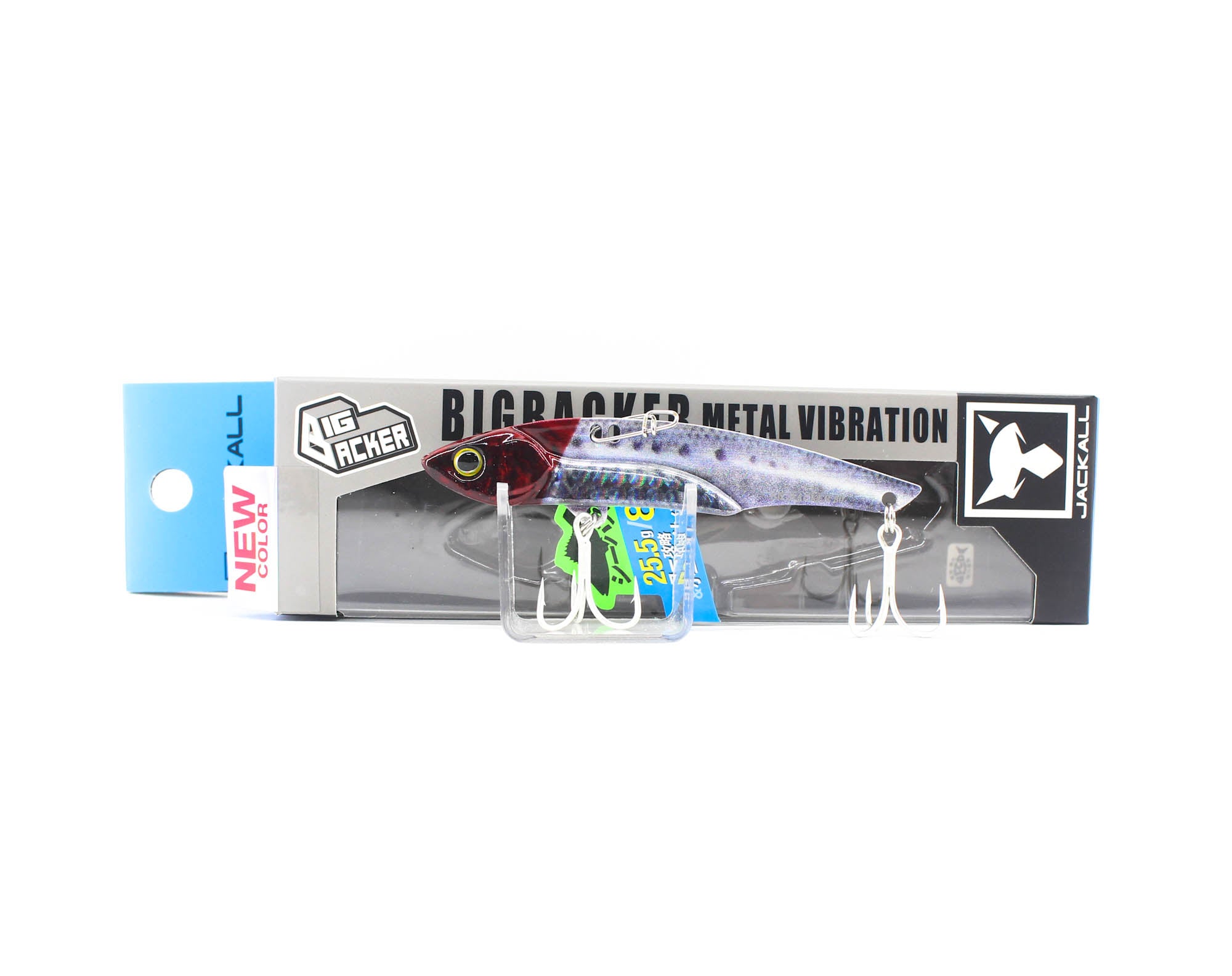 Jackall Big Backer 80 Metal Vibe 25 grams Sinking Lure Red Head (0382)
