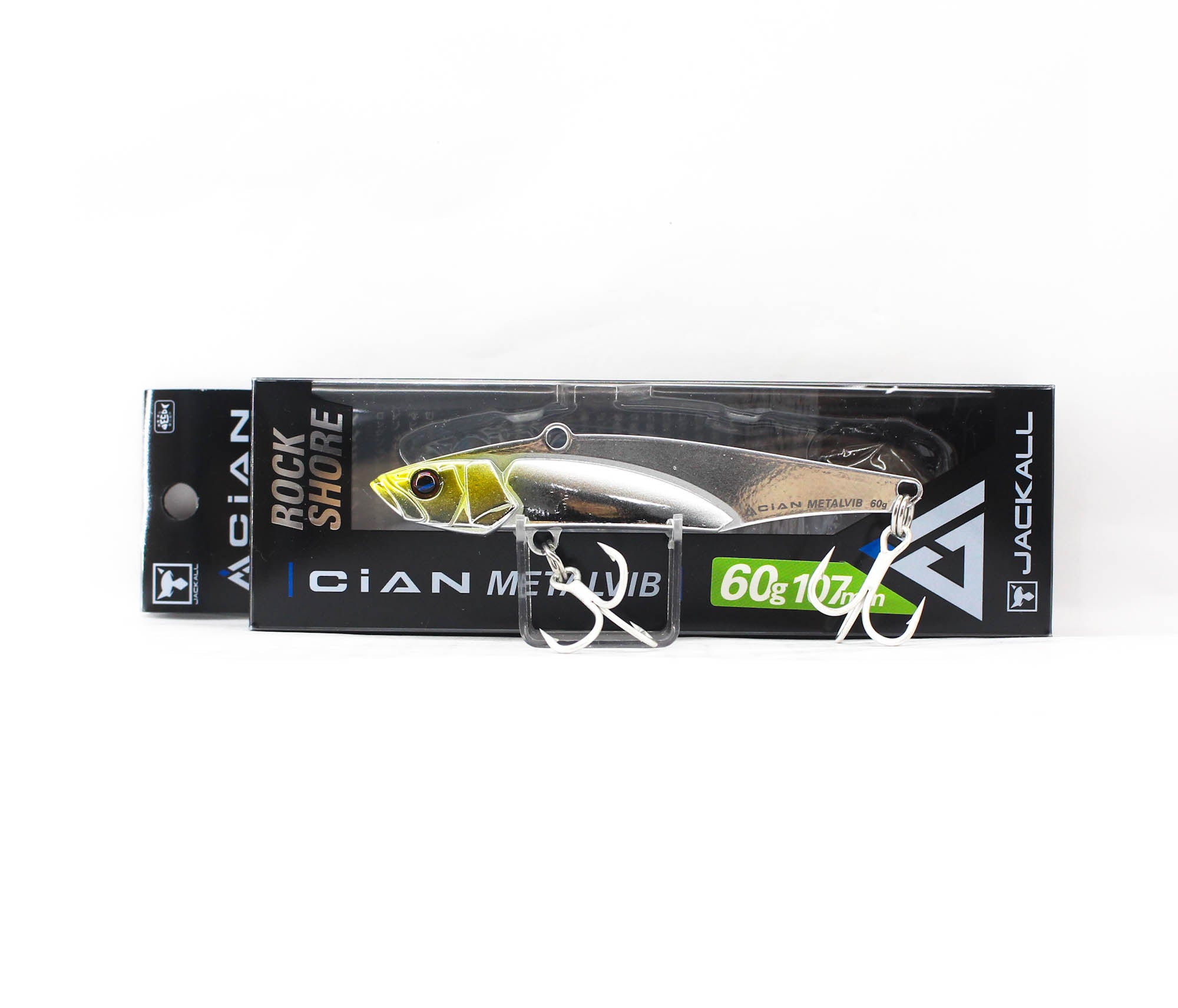 Jackall Cian Metal Vib 60 grams Sinking Lure Mirror Silver (0429)