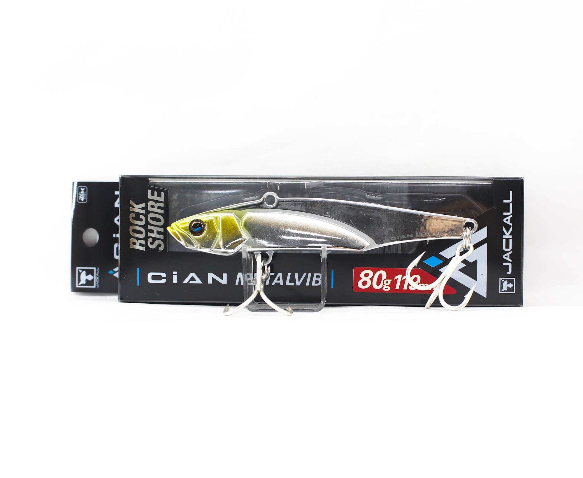 Jackall Cian Metal Vib 80 grams Sinking Lure Mirror Silver (0504)