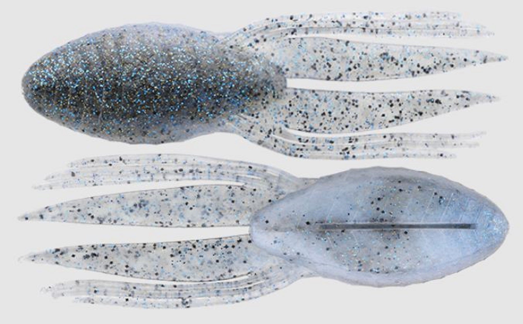 Jackall Soft Lure King Drift Craw 5.7 Inch Blue Gill Pearl White (0696)