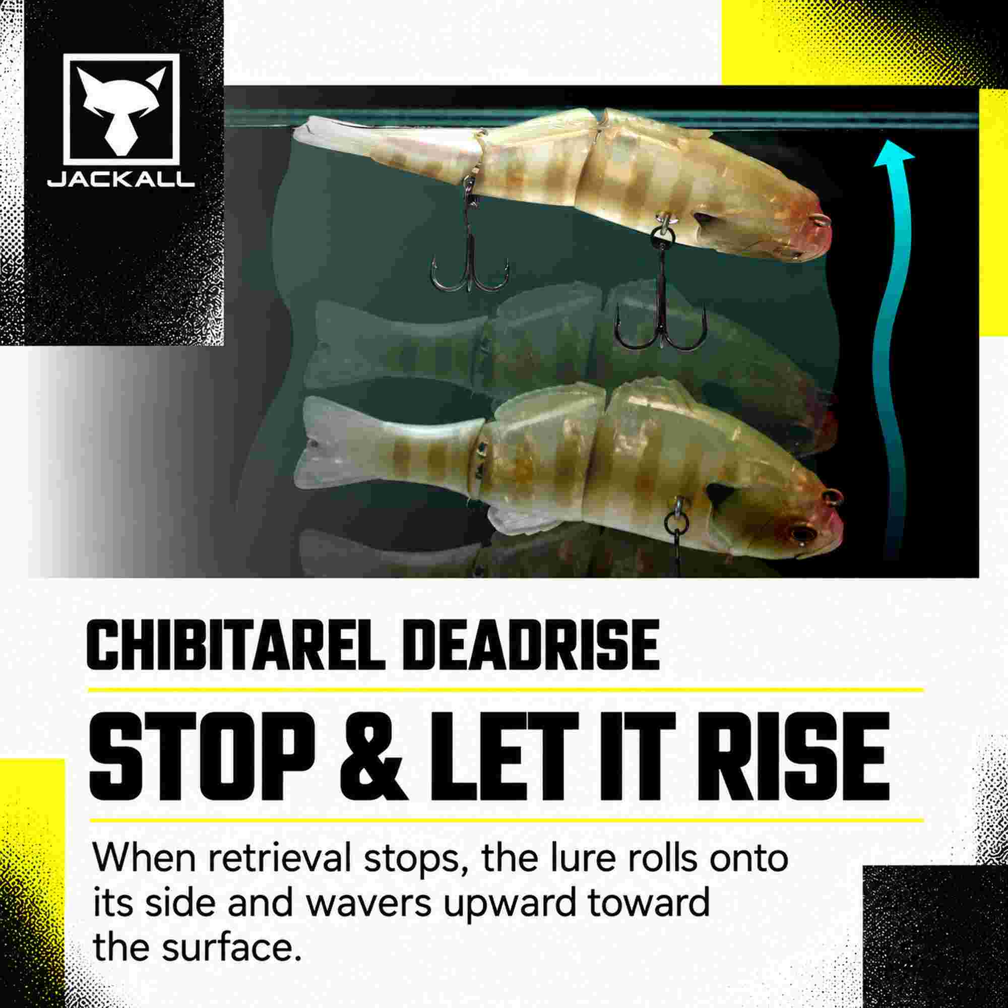 Jackall Chibitarel Dead Rise 130 mm 42g Sinking Lure RT Ghost Gill (1167)