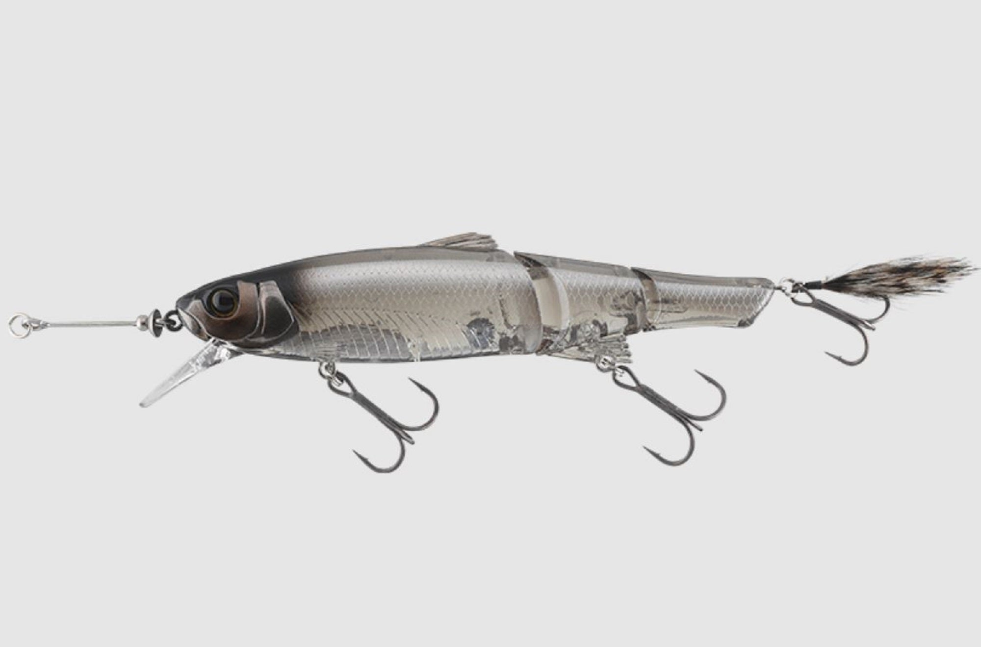 Jackall Mikey Sleek 115 Alabama Floating Lure Stealth Smoke Shad (1877)