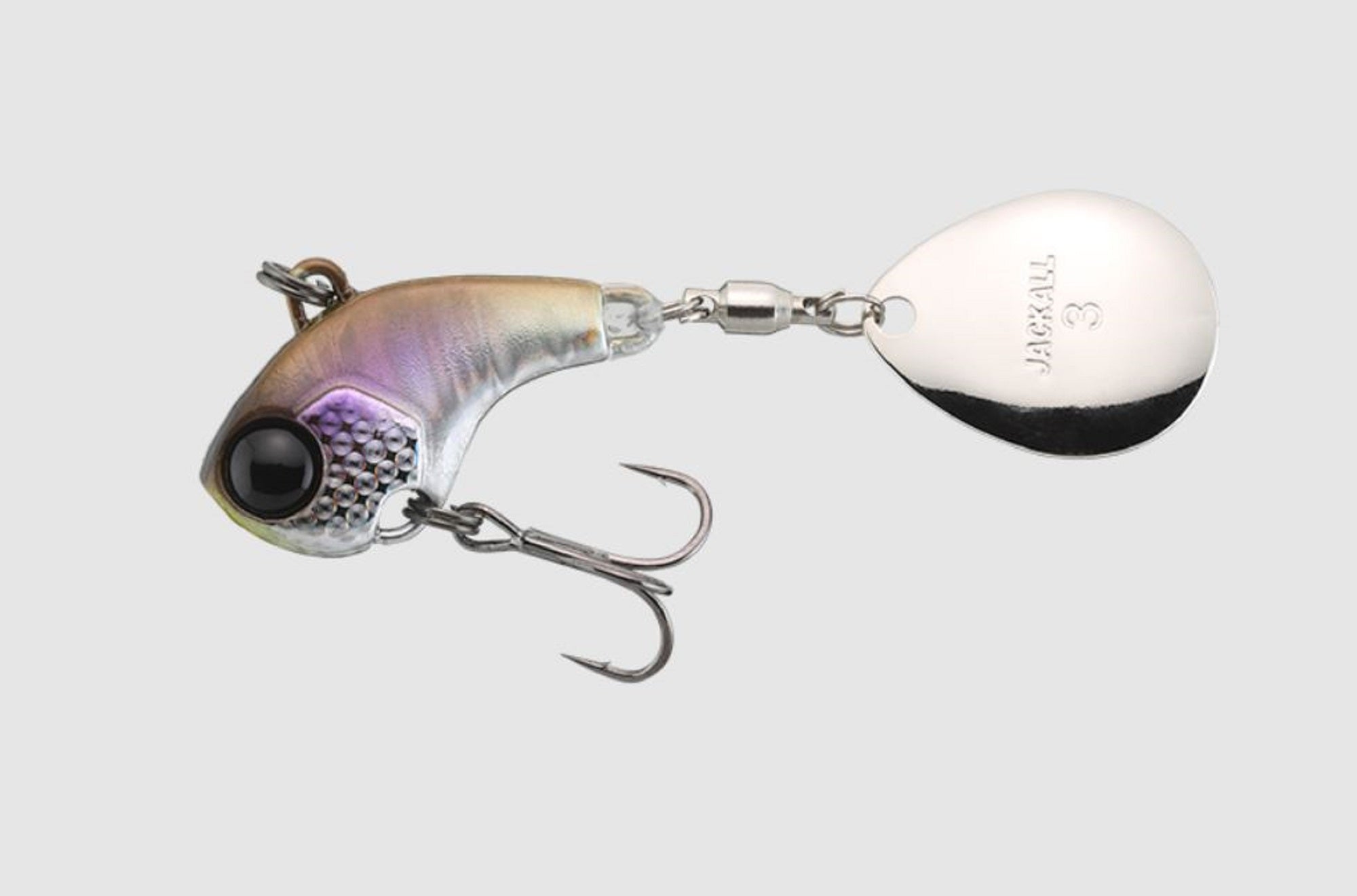 Jackall Deracoup 3/8 oz Spin Tail Sinking Lure Clear Up Wakasagi (2003)