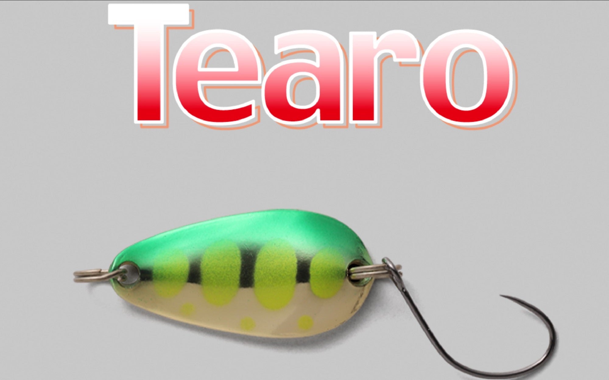 Jackall Timon Tearo Trout Spoon 2.6 grams 198 HL Chartreuse Black (2263)