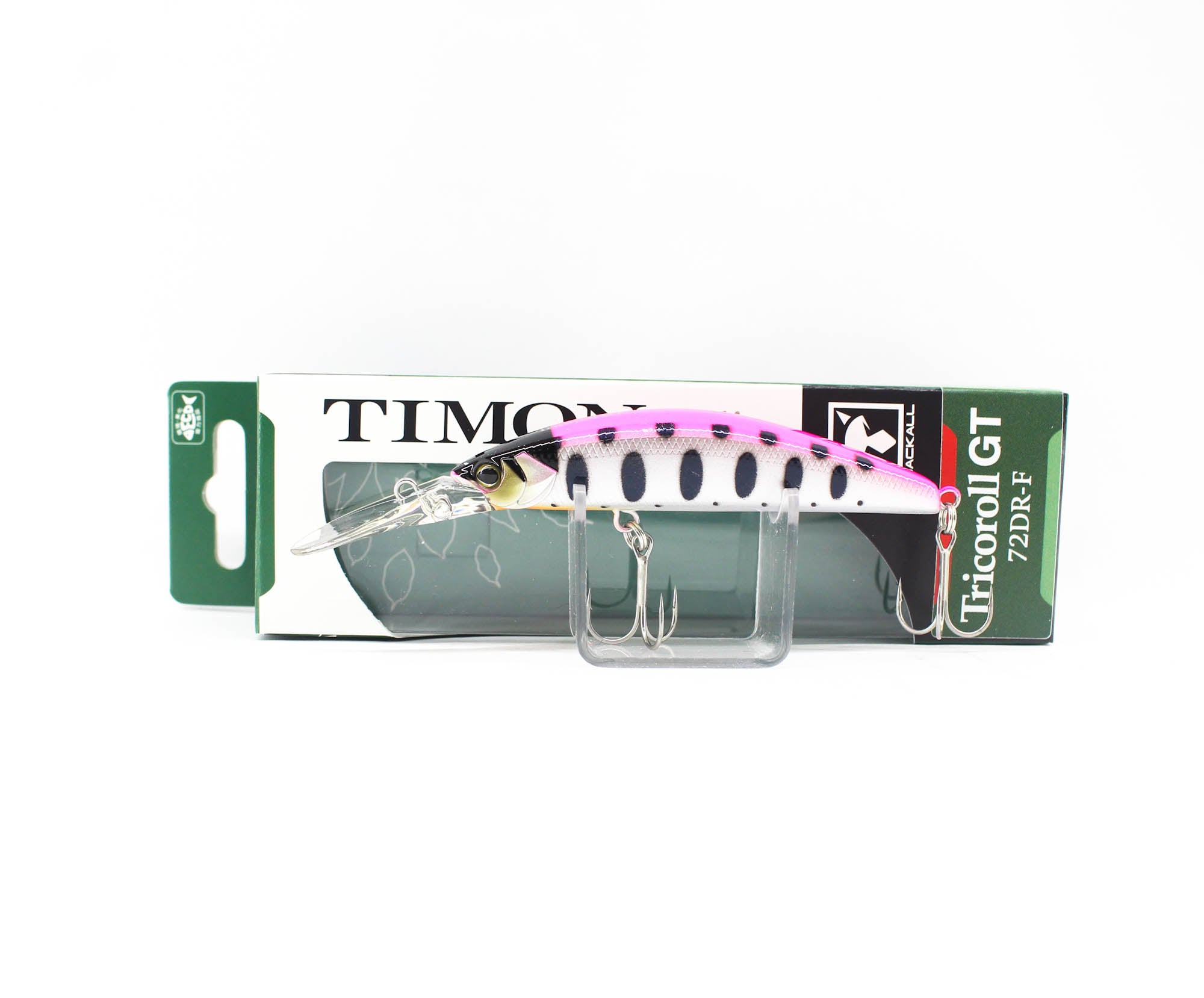 Jackall Timon Tricoroll GT 72 DR-F Floating Lure Silver Pink Yamame (4021)