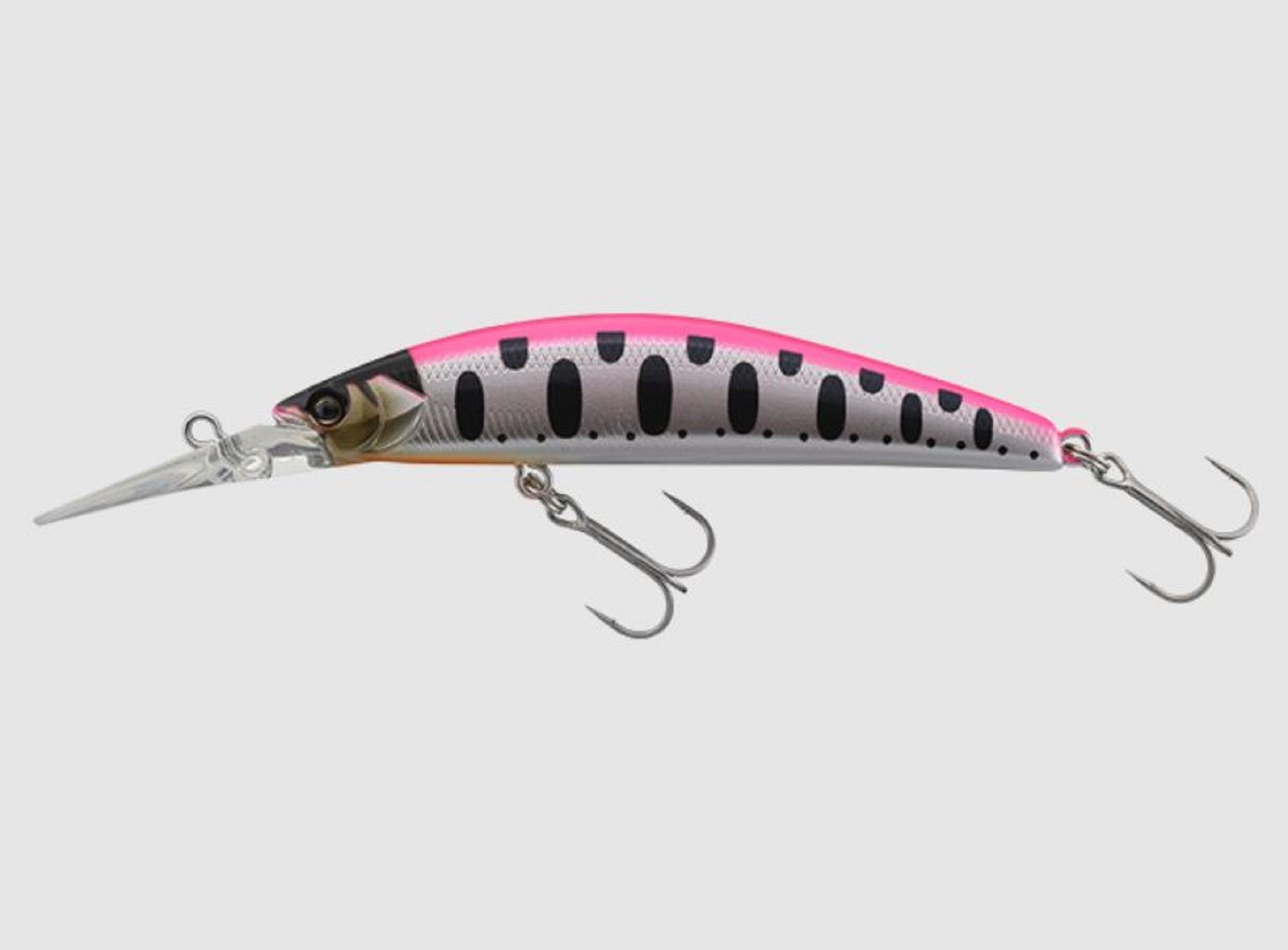 Jackall Timon Tricoroll GT 72 DR-F Floating Lure Silver Pink Yamame (4021)