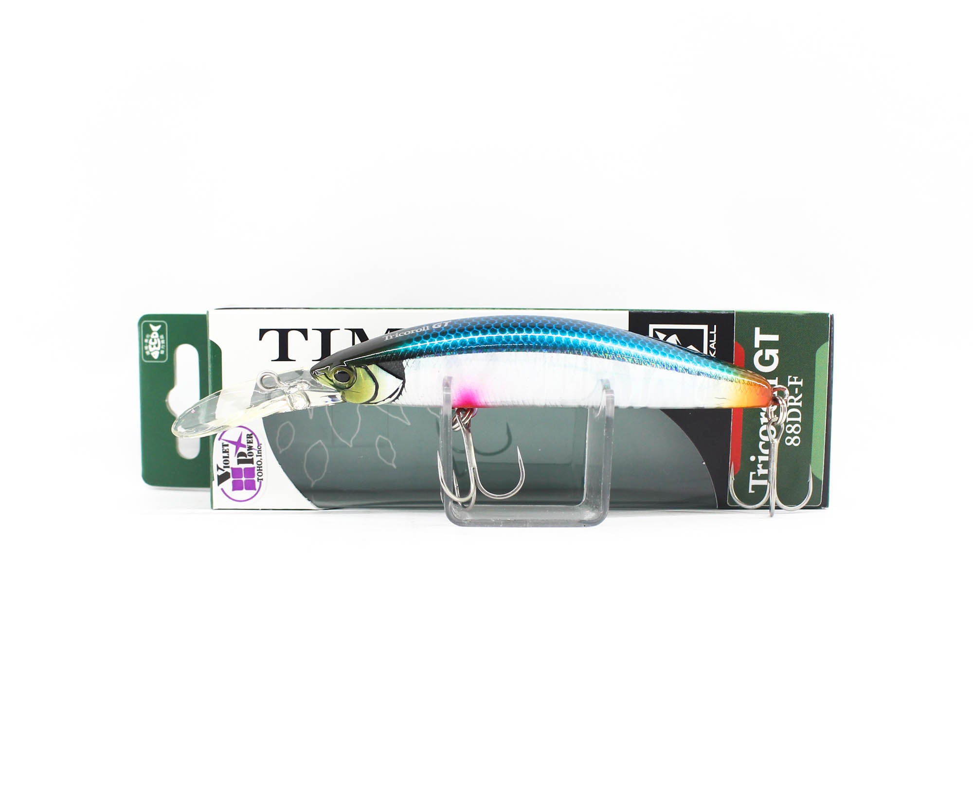 Jackall Timon Tricoroll GT 88 DR-F Floating Lure Blue Back (4120)