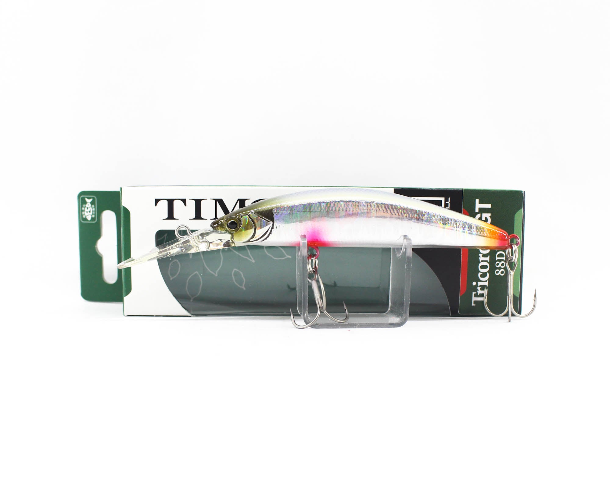 Jackall Timon Tricoroll GT 88 DR-F Floating Lure White Back (4151)