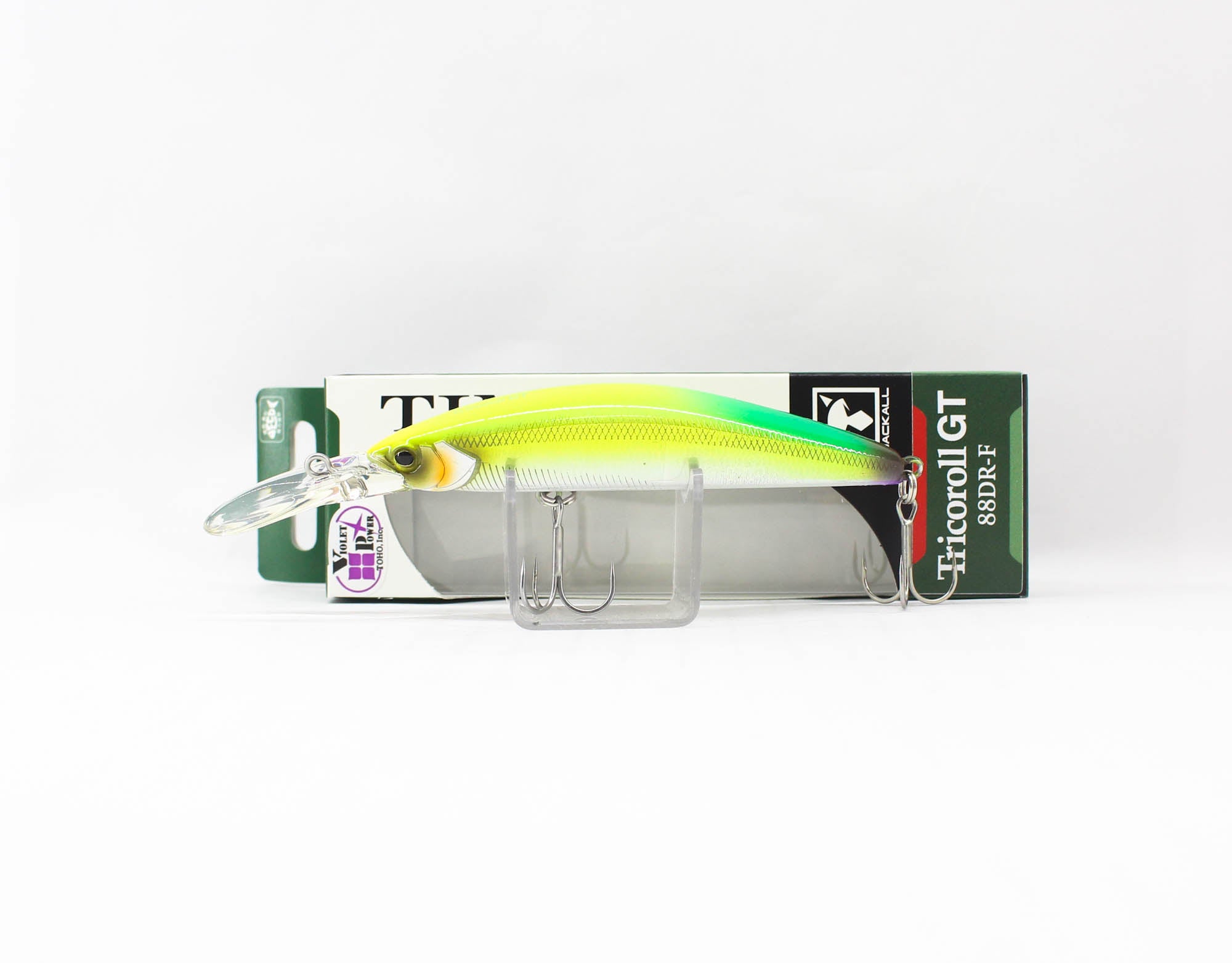 Jackall Timon Tricoroll GT 88 DR-F Floating Lure Parallel Chart (4168)