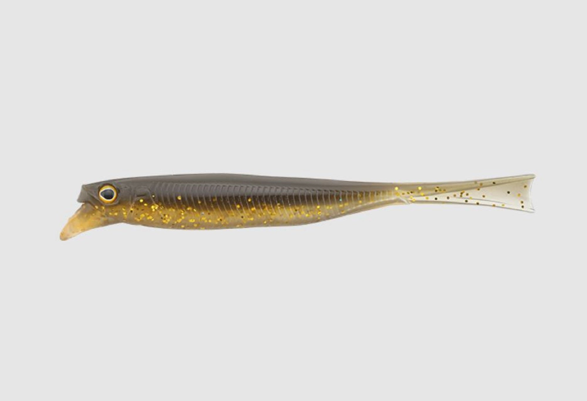 Jackall Soft Lure Drift Mellow 5.2 Inch Mamo Gold & Black (5417)
