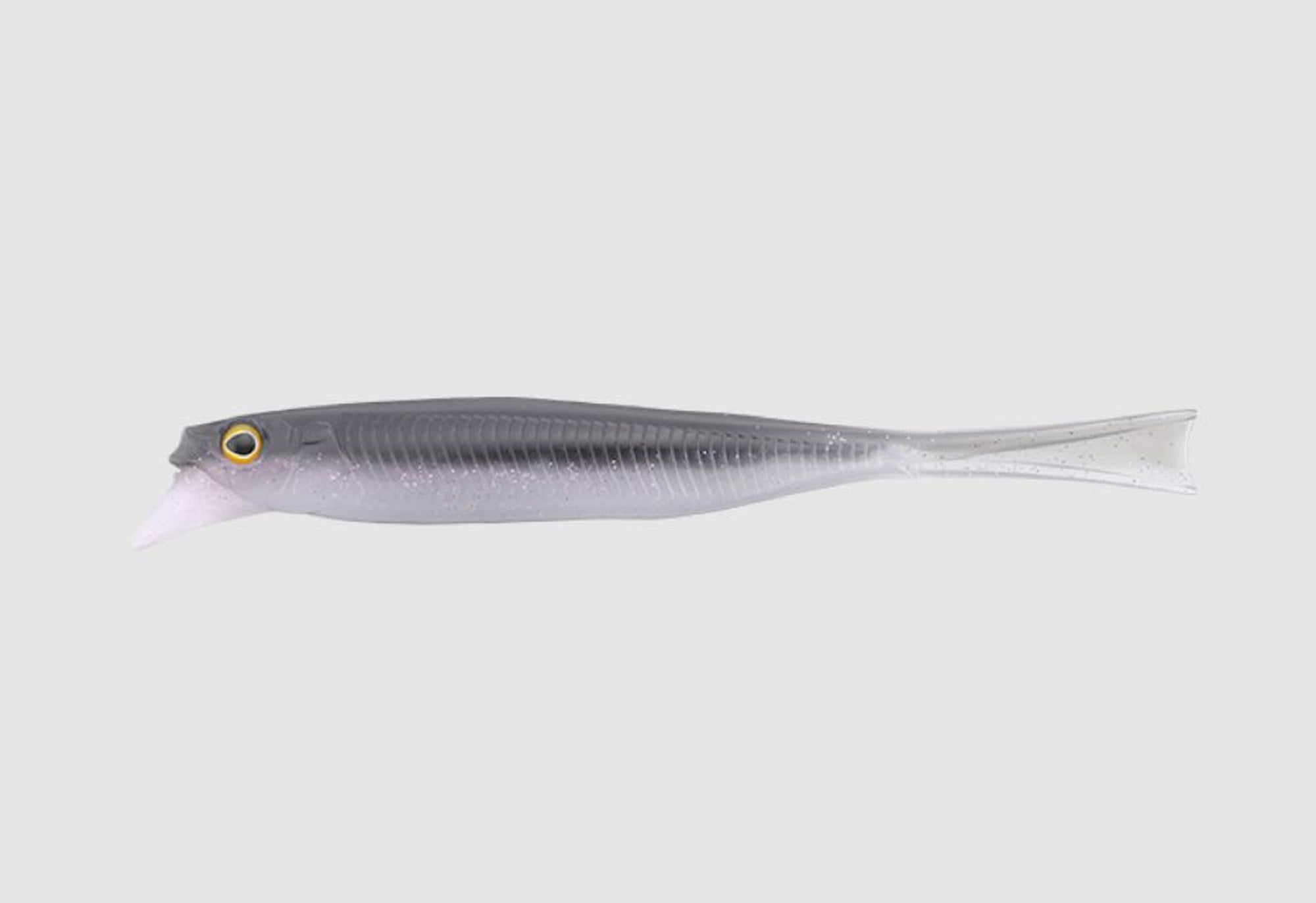 Jackall Soft Lure Drift Mellow 5.2 Inch Stealth Neon Shad (5424)