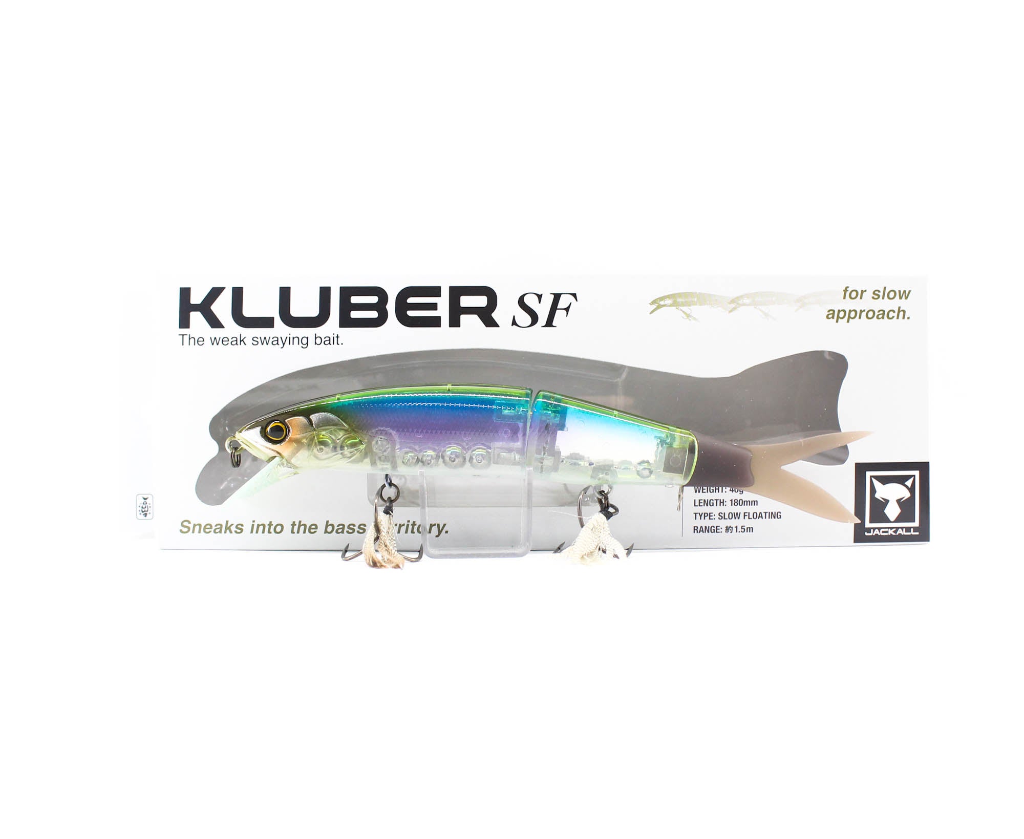 Jackall Kluber 180SF Floating Lure Flashing Shad (5493)