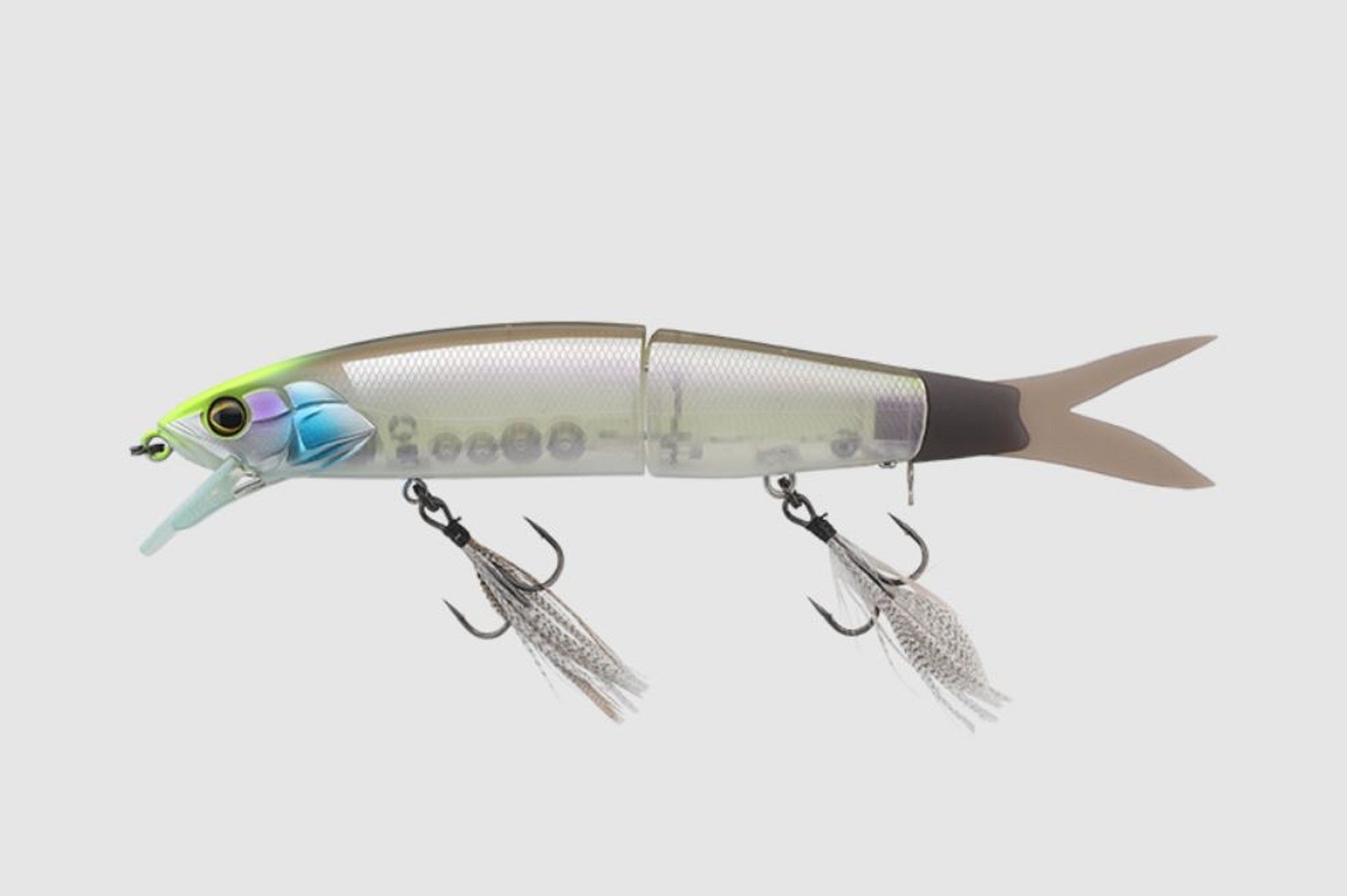Jackall Kluber 180SF Floating Lure Visible Ghost Wakasagi (5509)