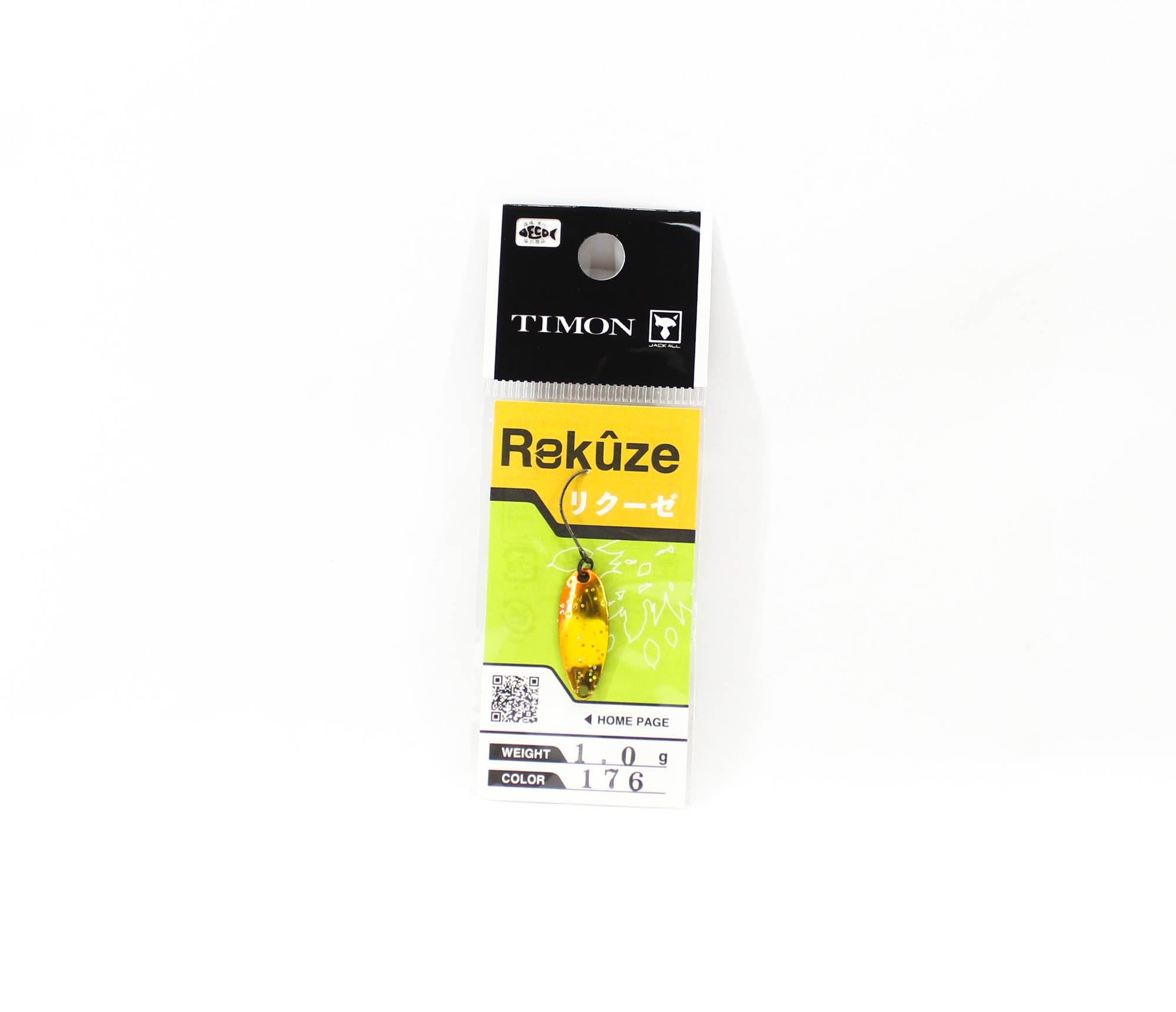 Jackall Timon Rekuze Trout Spoon 1.0 grams 176 Yazy Second Gold (6094)