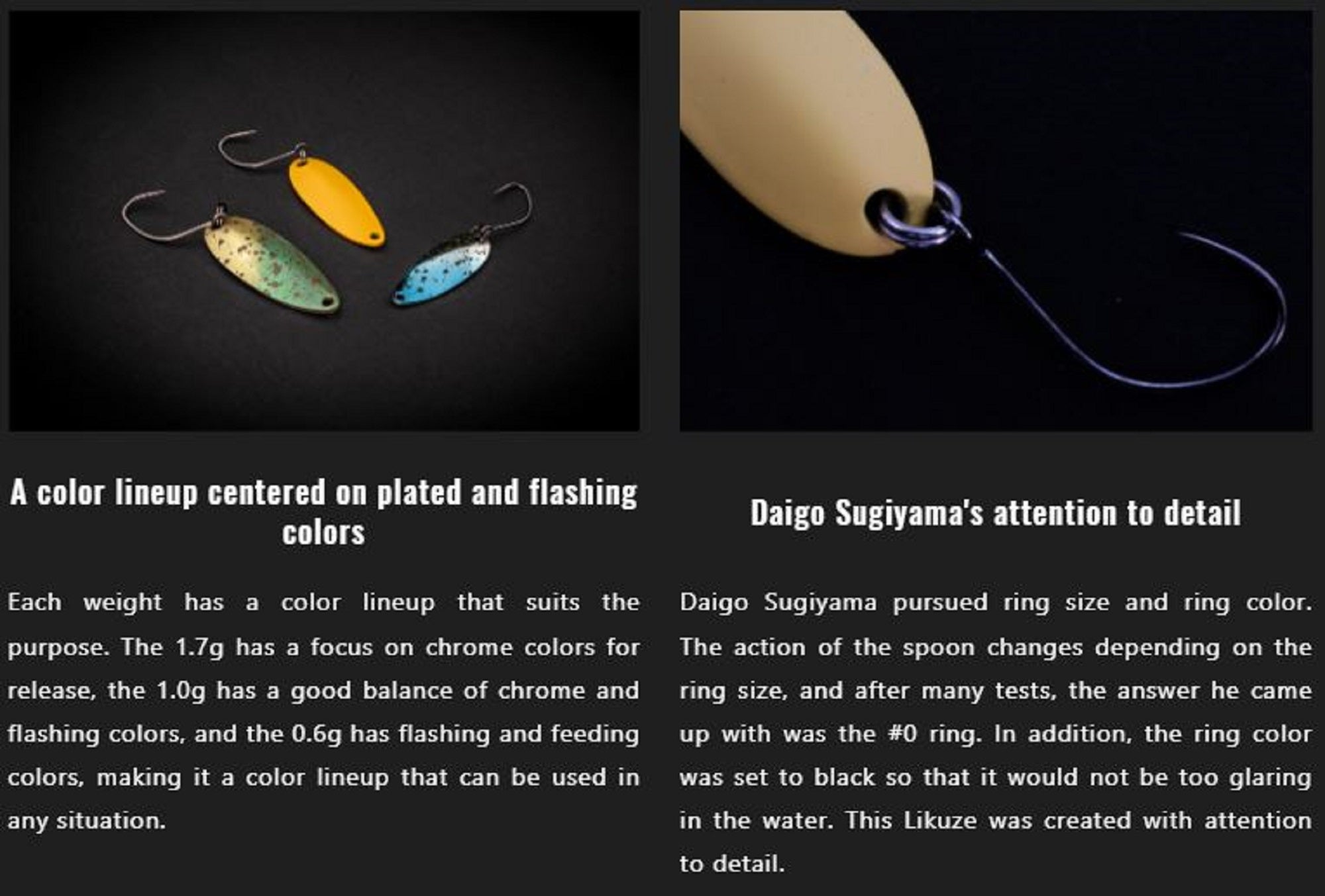 Jackall Timon Rekuze Trout Spoon 1.0 grams 176 Yazy Second Gold (6094)