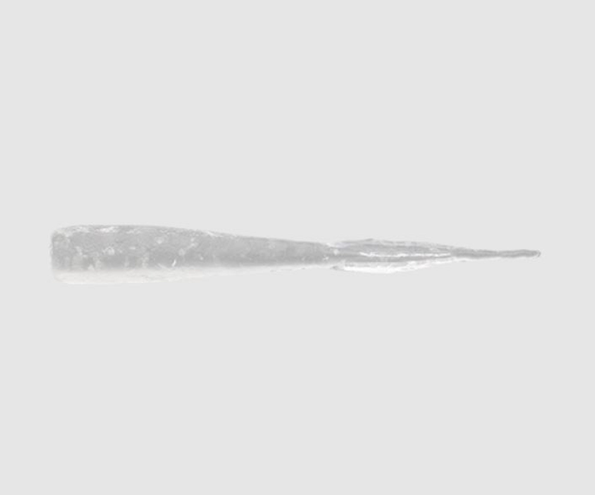 Jackall Soft Lure Peke Tail Tide Pepper 2.0 Inch Clear Glow Crush (6216)