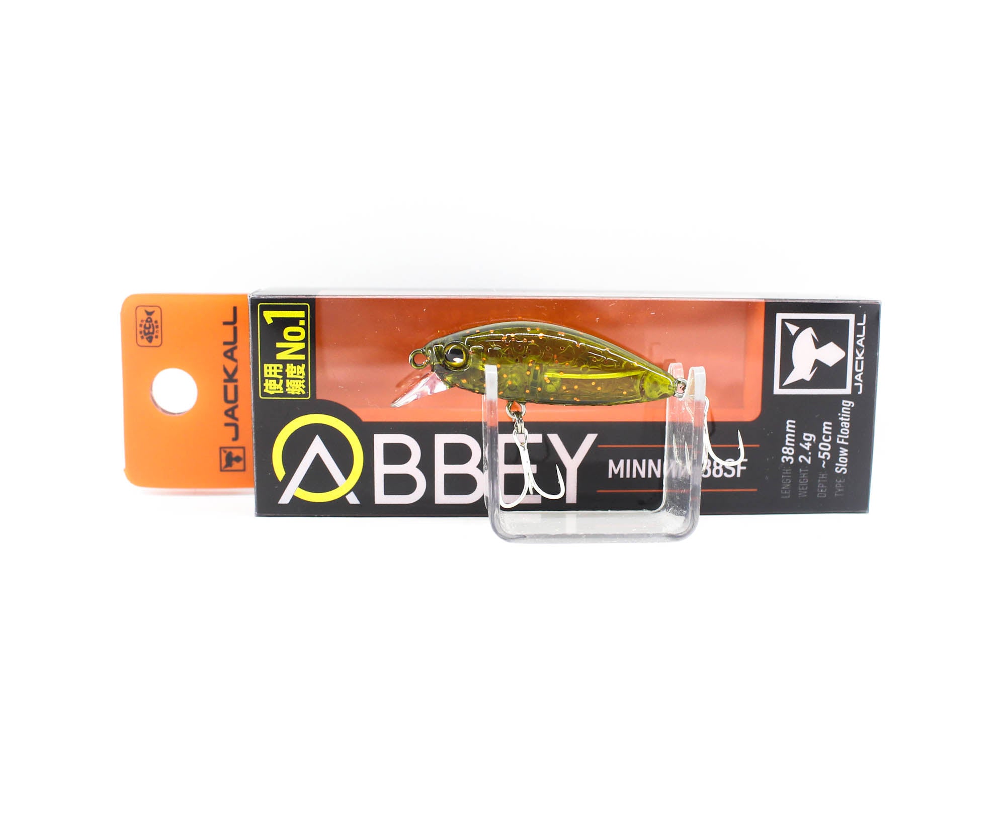 Jackall Abbey Minnow 38SF Floating Lure Sally Green (7428)