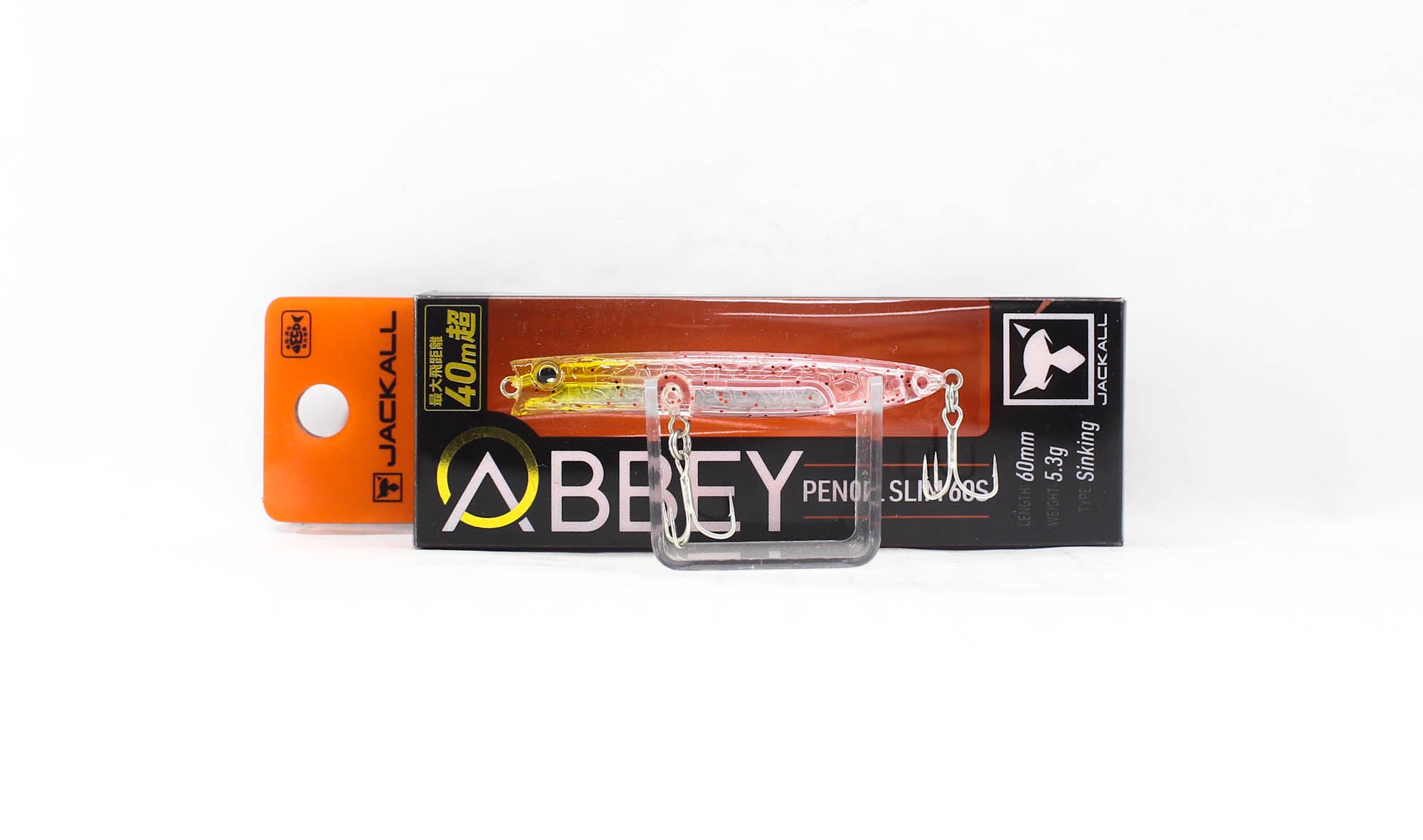 Jackall Abbey Pencil Slim 60S Sinking Lure Amiball (7527)