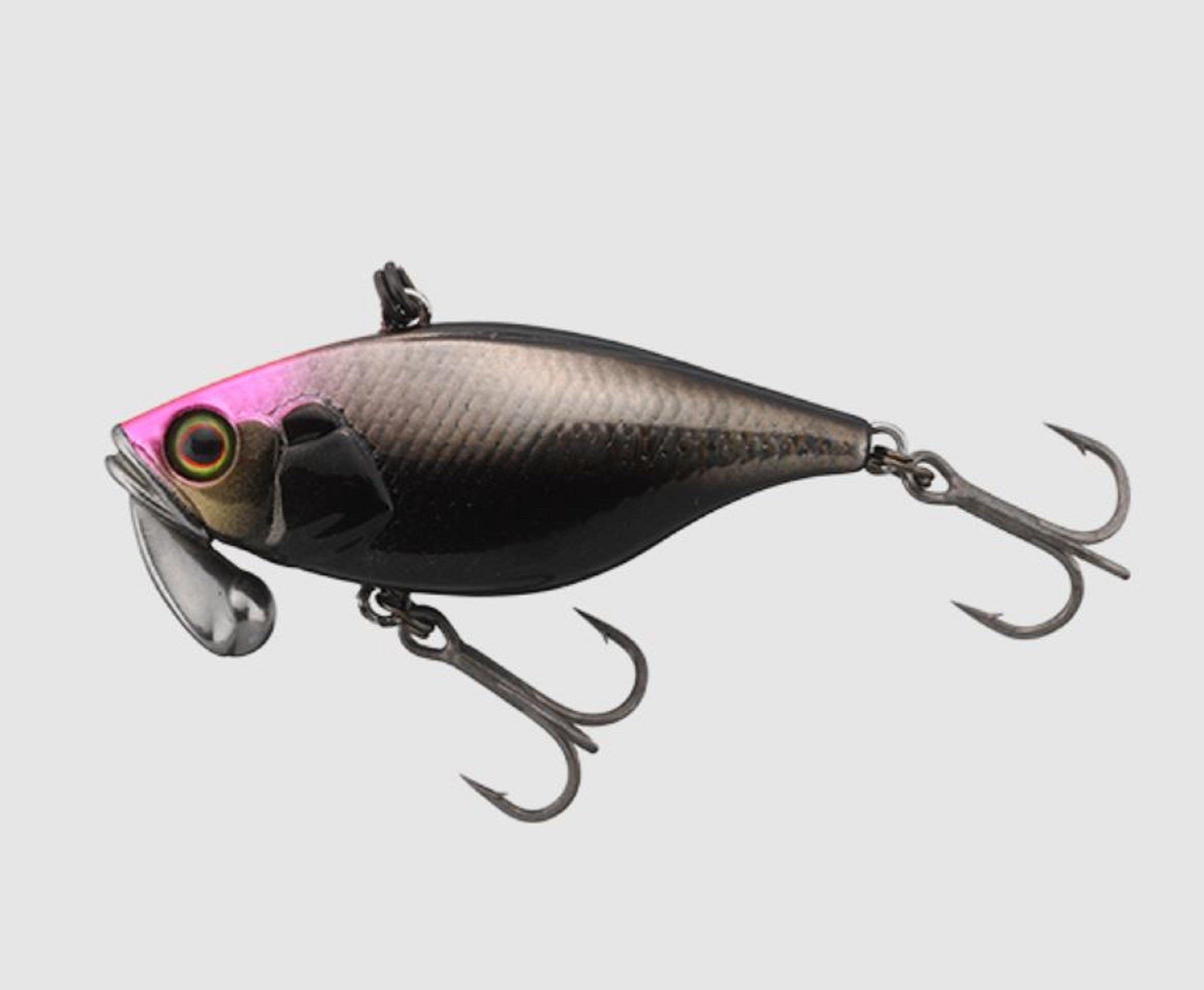 Jackall TN 38 Trigon Vibration Lure Pink Head Aurora Black (7657)