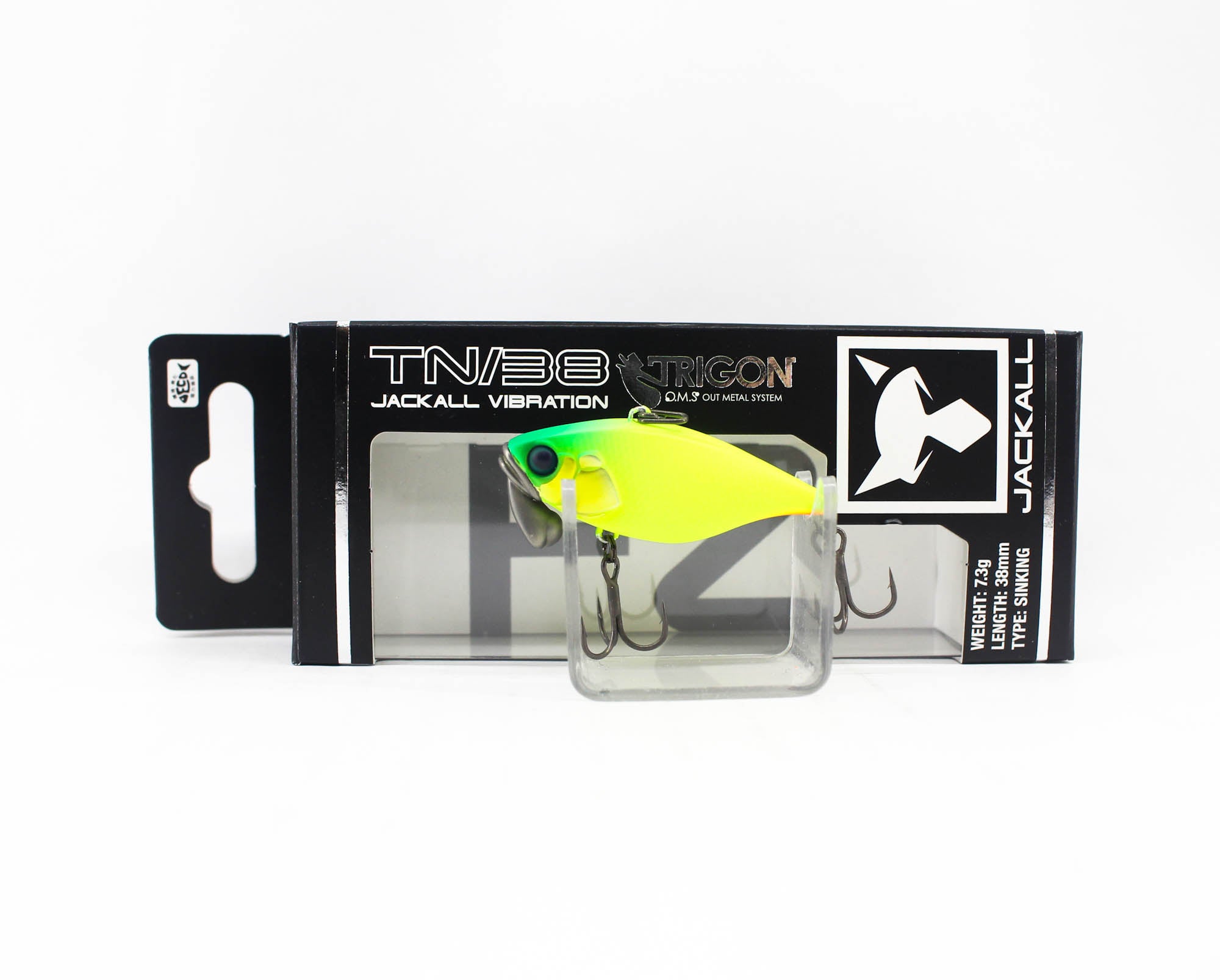 Jackall TN 38 Trigon Vibration Lure Mat Fresh Chart (7664)