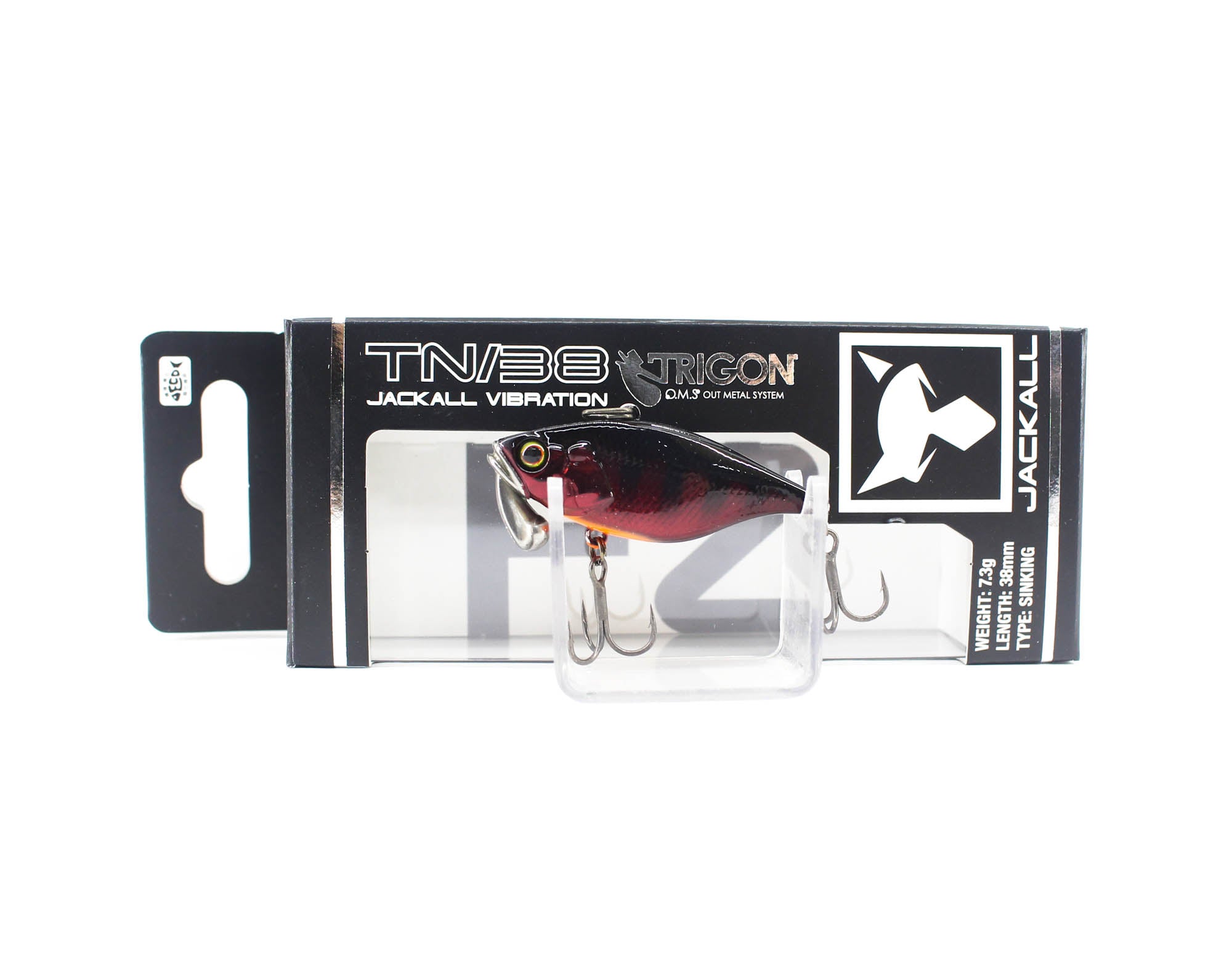 Jackall TN 38 Trigon Vibration Lure Pre Spawn Maroon Gill (7671)