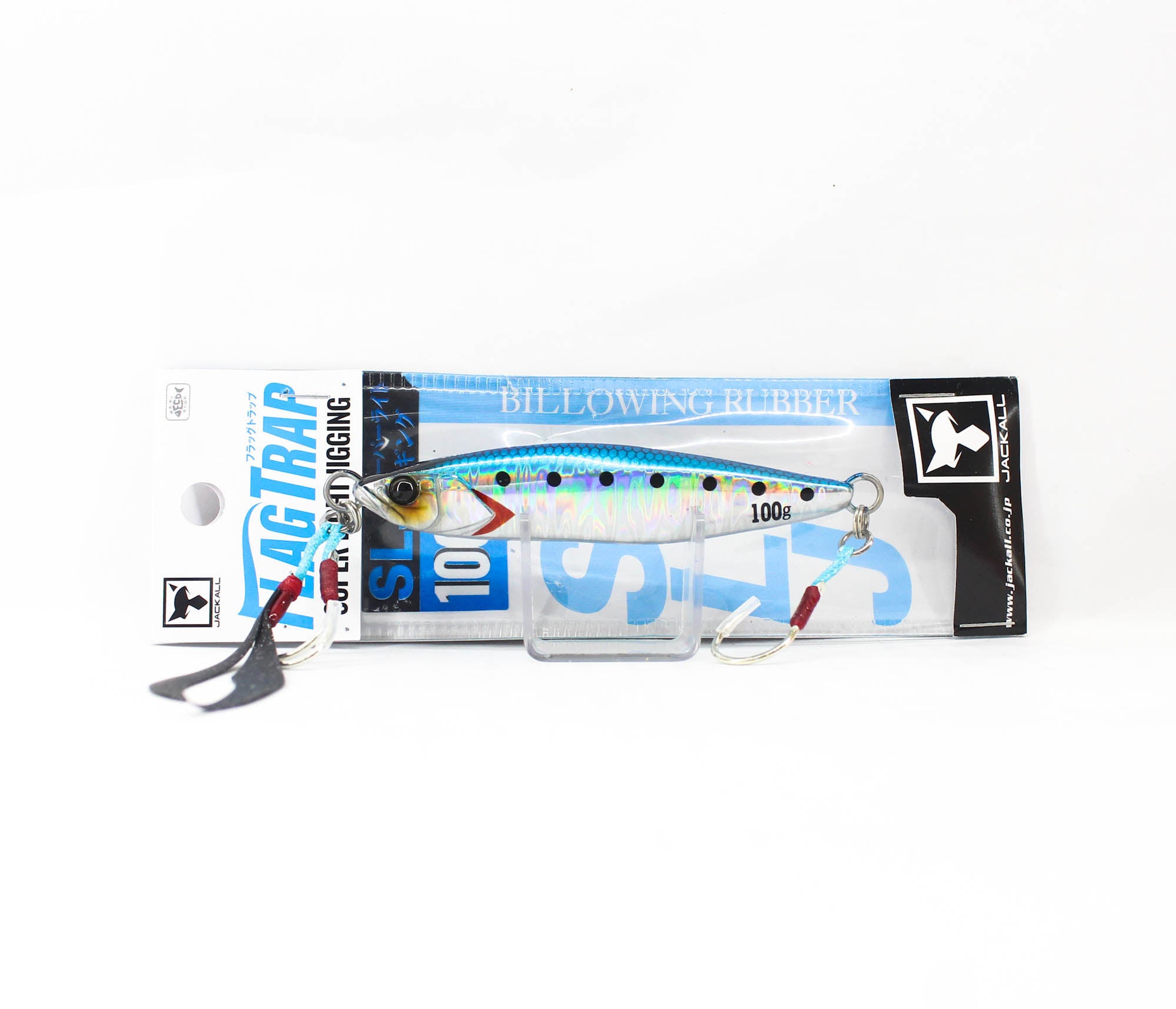 Jackall Metal Jig Flag Trap 100 grams Iwashi (7855)