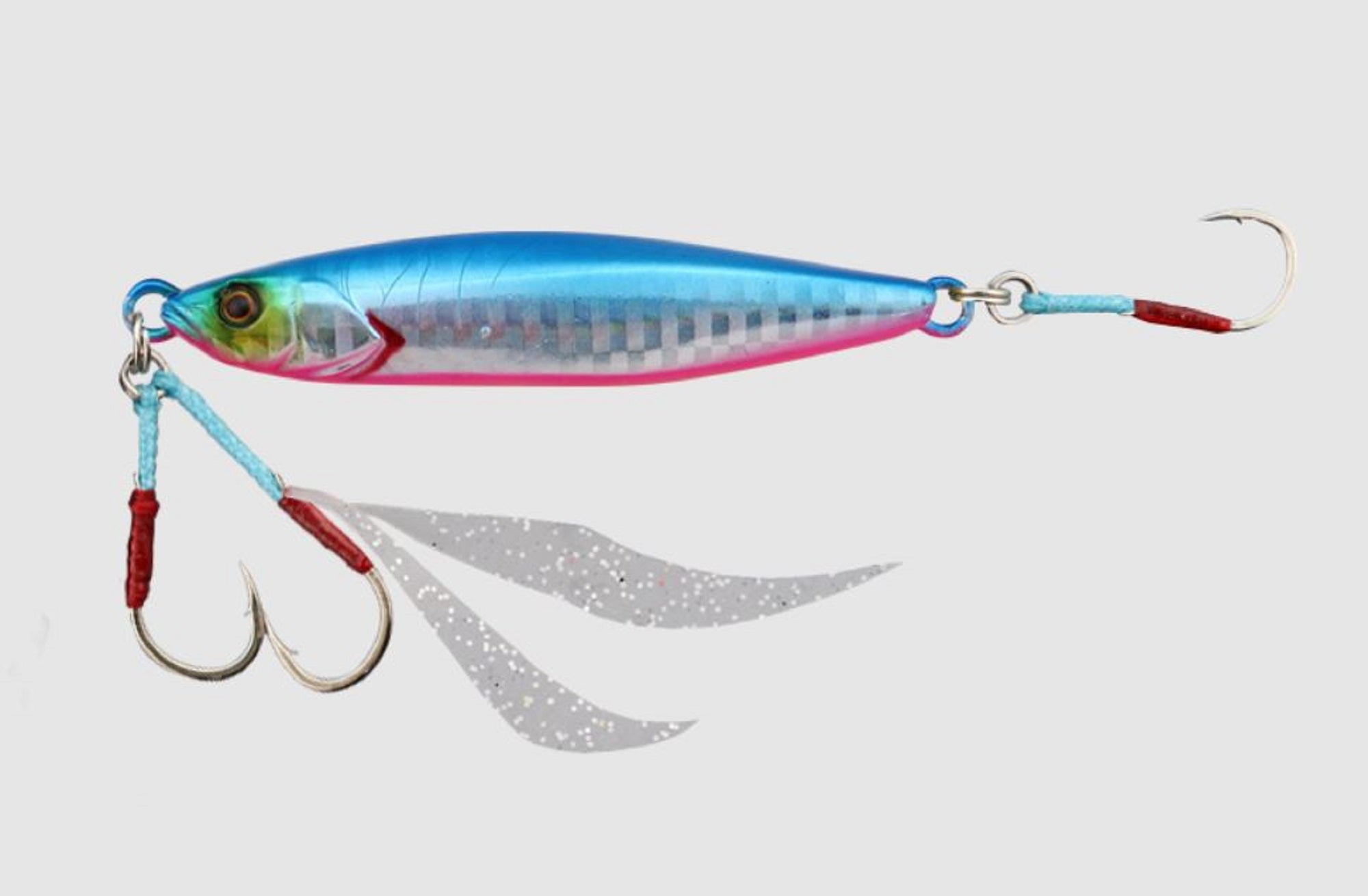 Jackall Metal Jig Flag Trap 100 grams Blue Pink (7862)