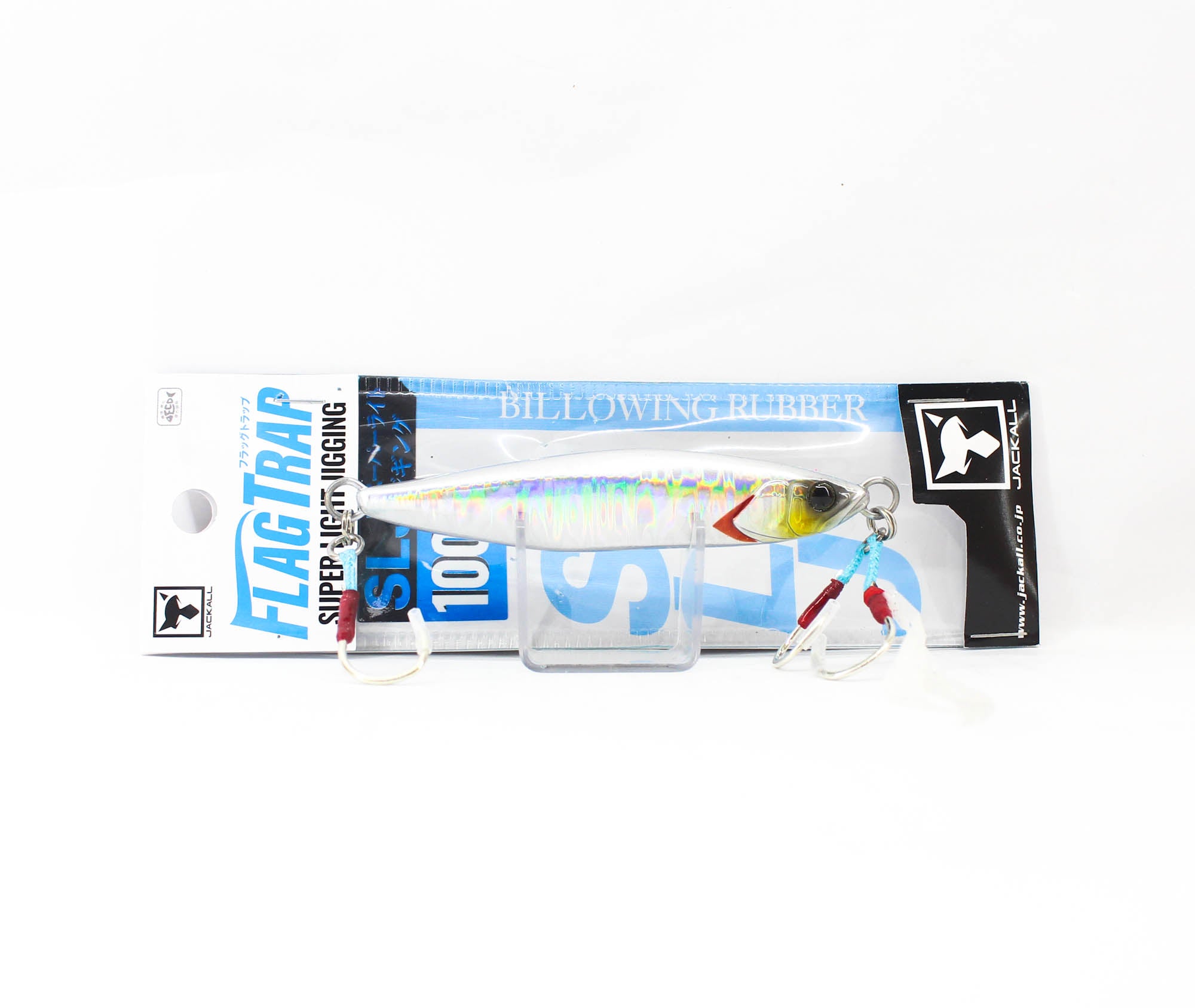 Jackall Metal Jig Flag Trap 100 grams Shirasu Silver (7879)