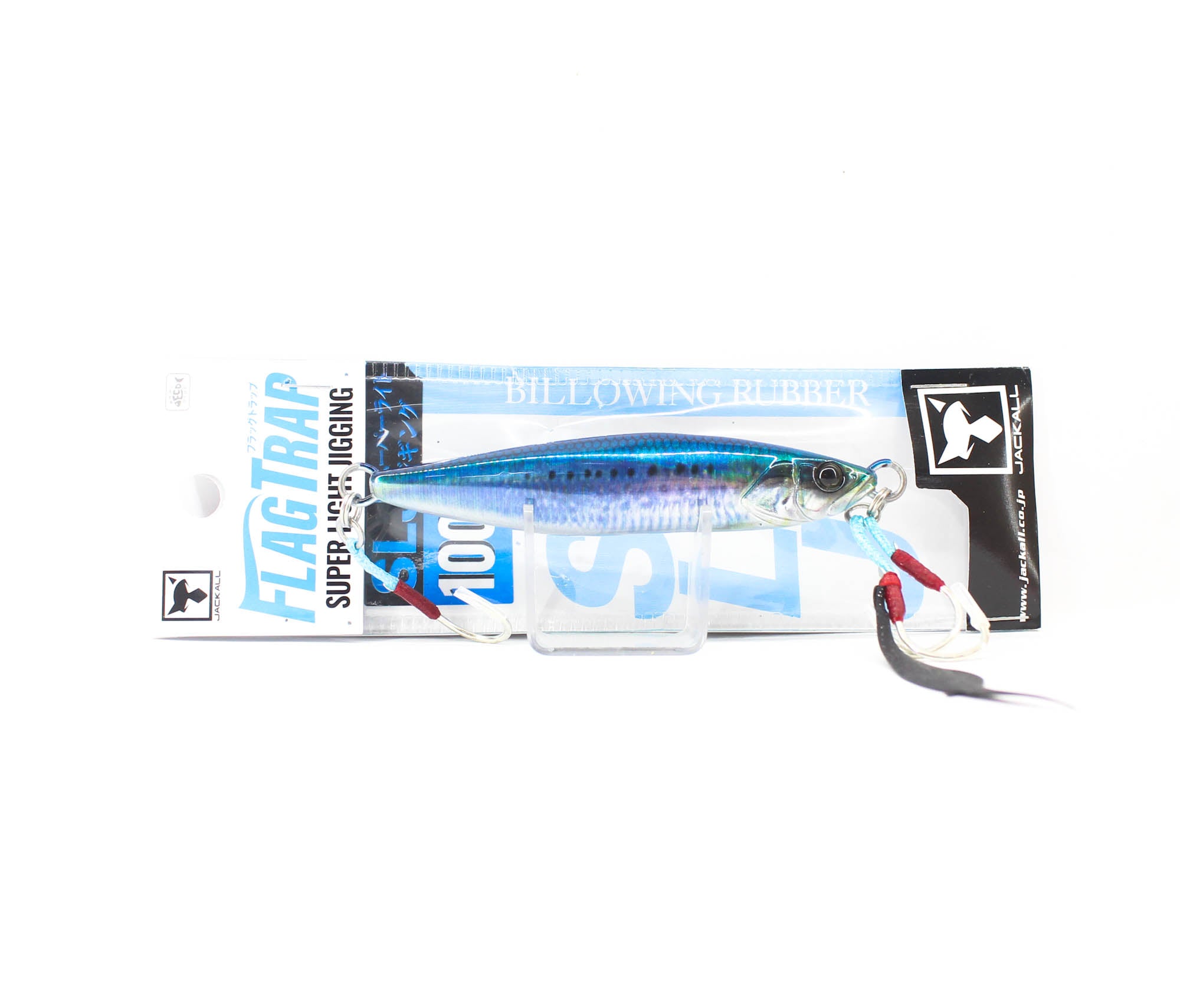 Jackall Metal Jig Flag Trap 100 grams Real Iwashi (7909)