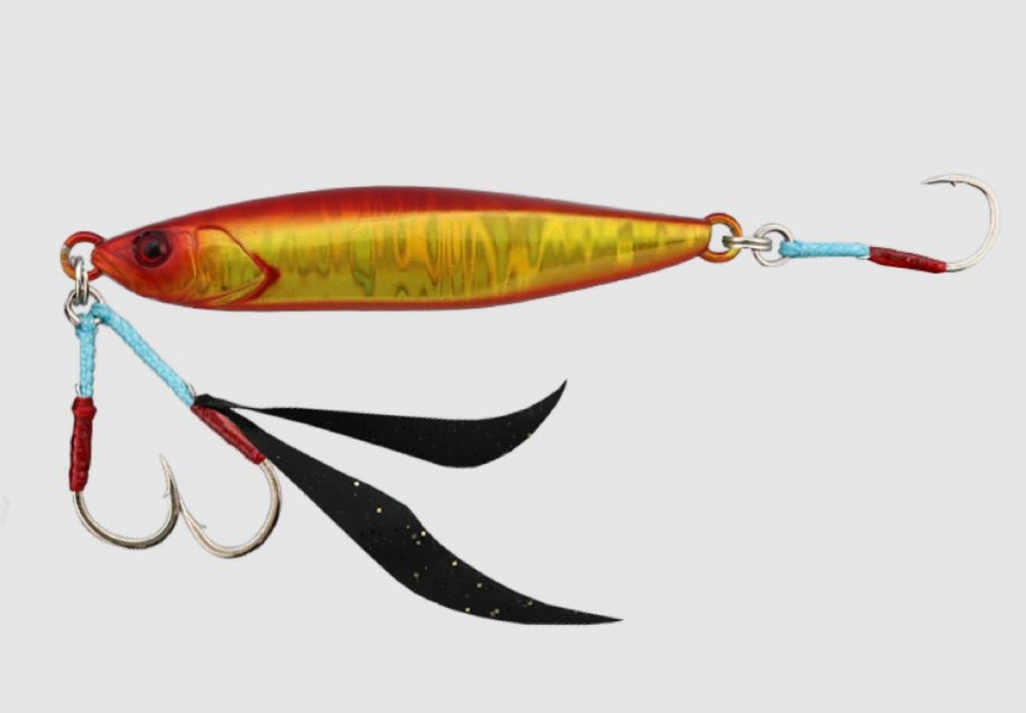 Jackall Metal Jig Flag Trap 120 grams Red Gold (7923)