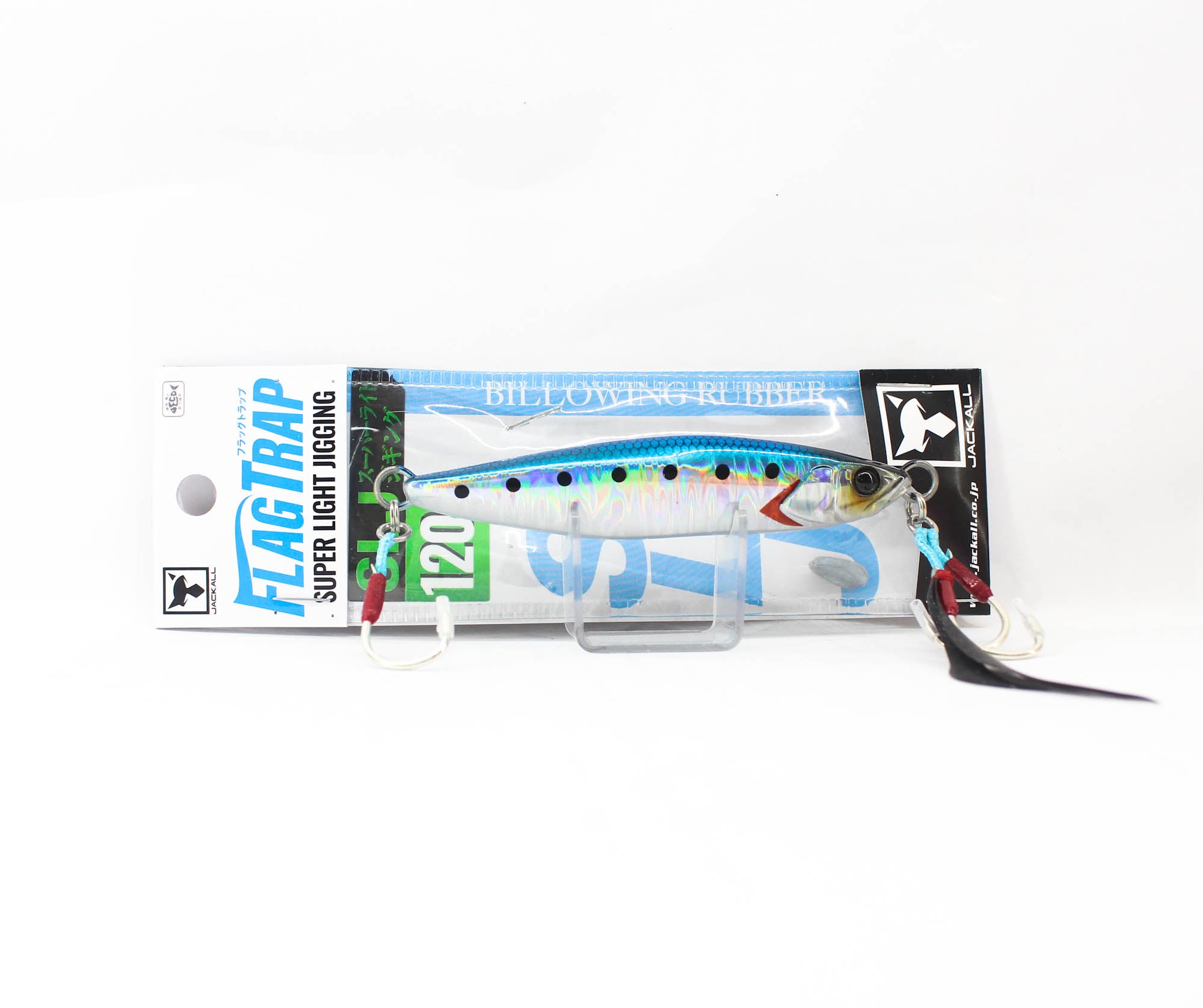 Jackall Metal Jig Flag Trap 120 grams Iwashi (7930)