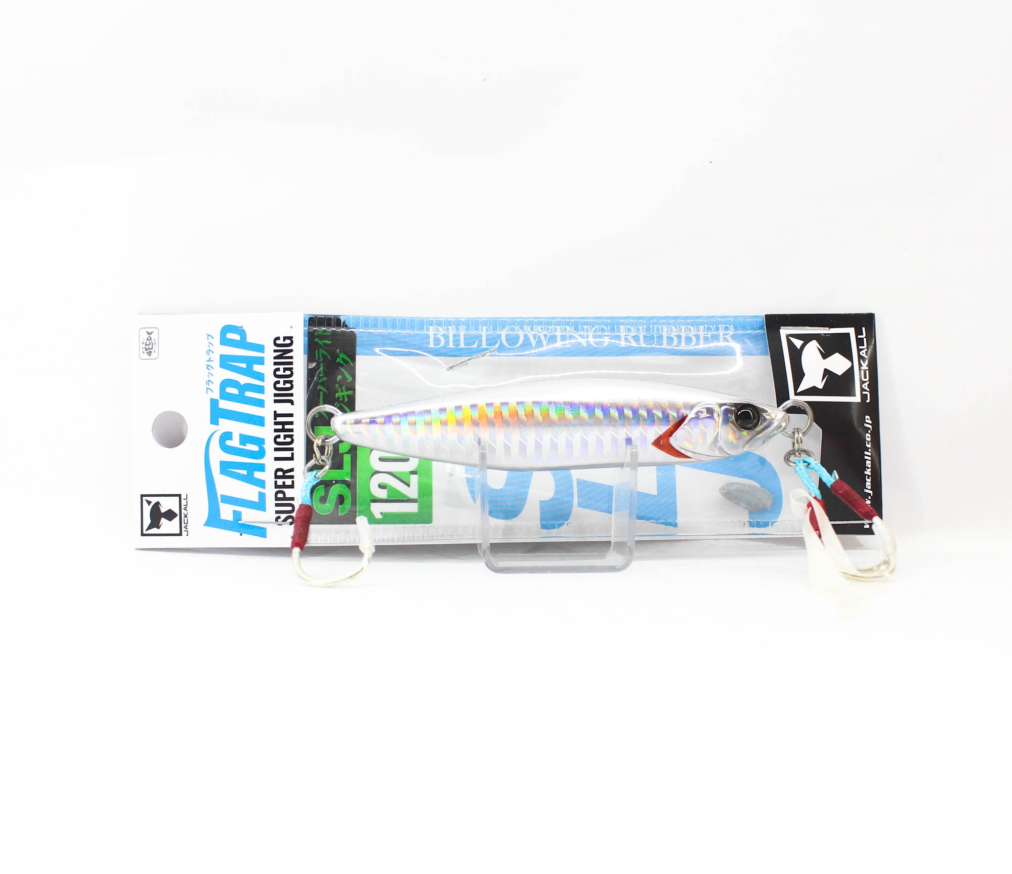 Jackall Metal Jig Flag Trap 120 grams Glow Stripe (7961)
