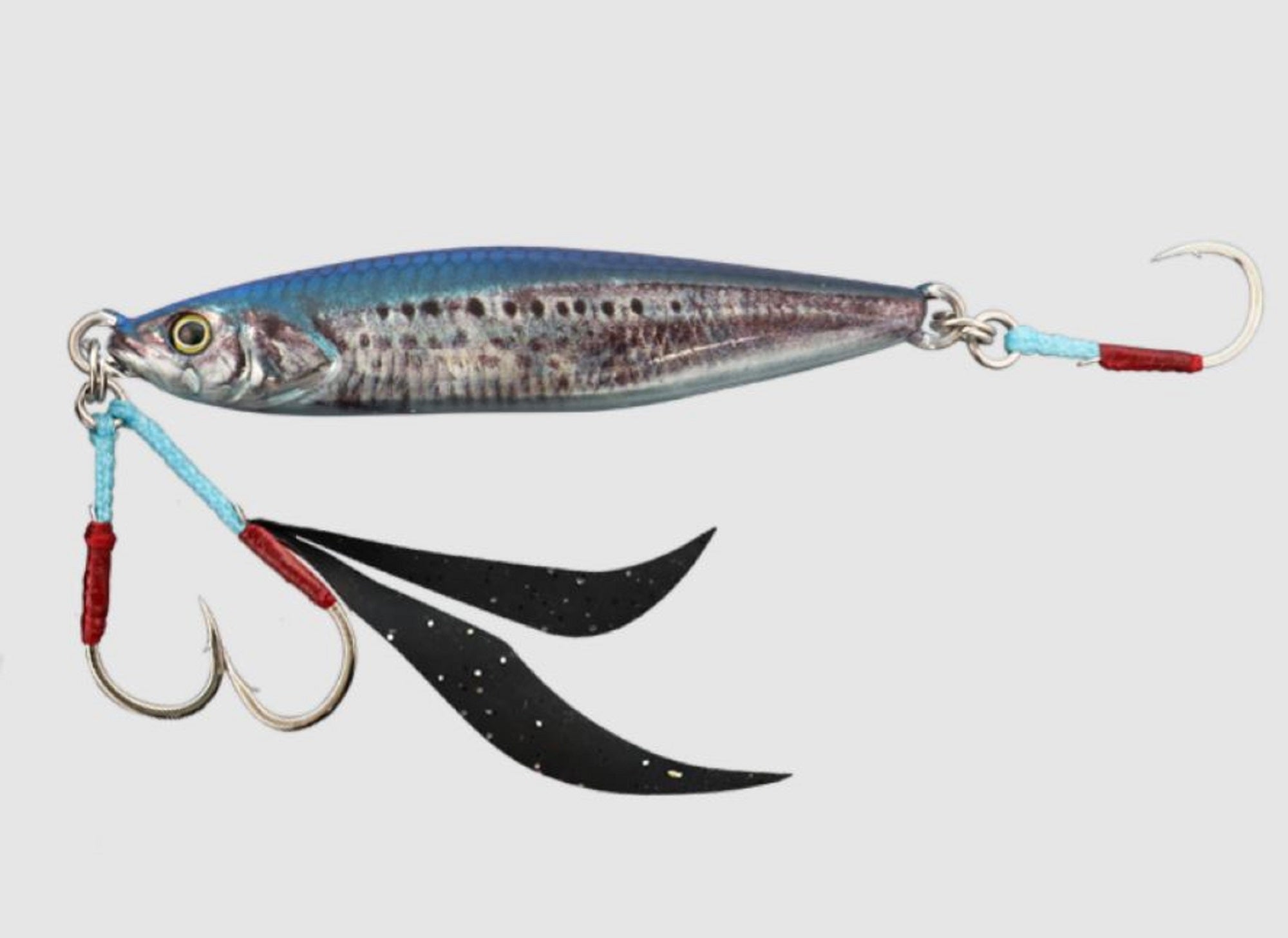 Jackall Metal Jig Flag Trap 120 grams Real Iwashi (7985)