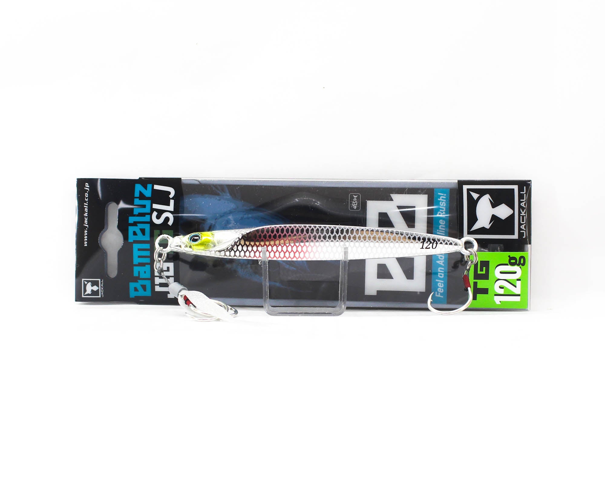 Jackall Metal Jig Bambluz SLJ TG Tungsten 120 grams Flashing Shirasu (8128)