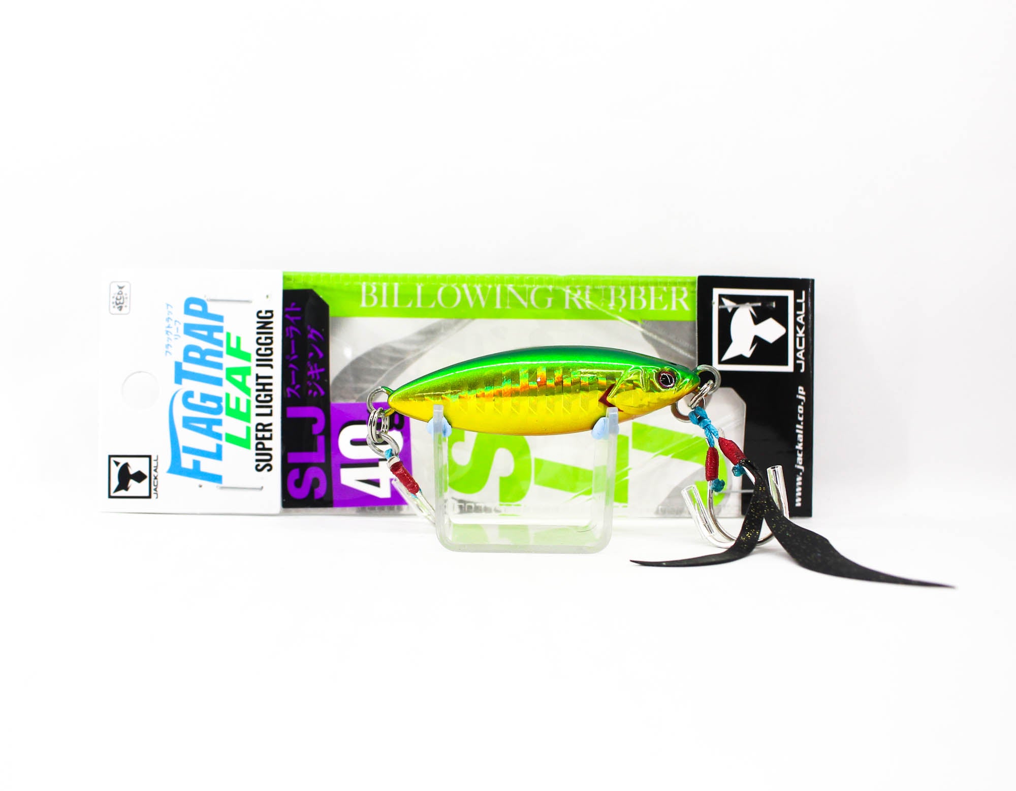 Jackall Metal Jig Flag Trap Leaf 40 grams Grikin Border HL (8920)