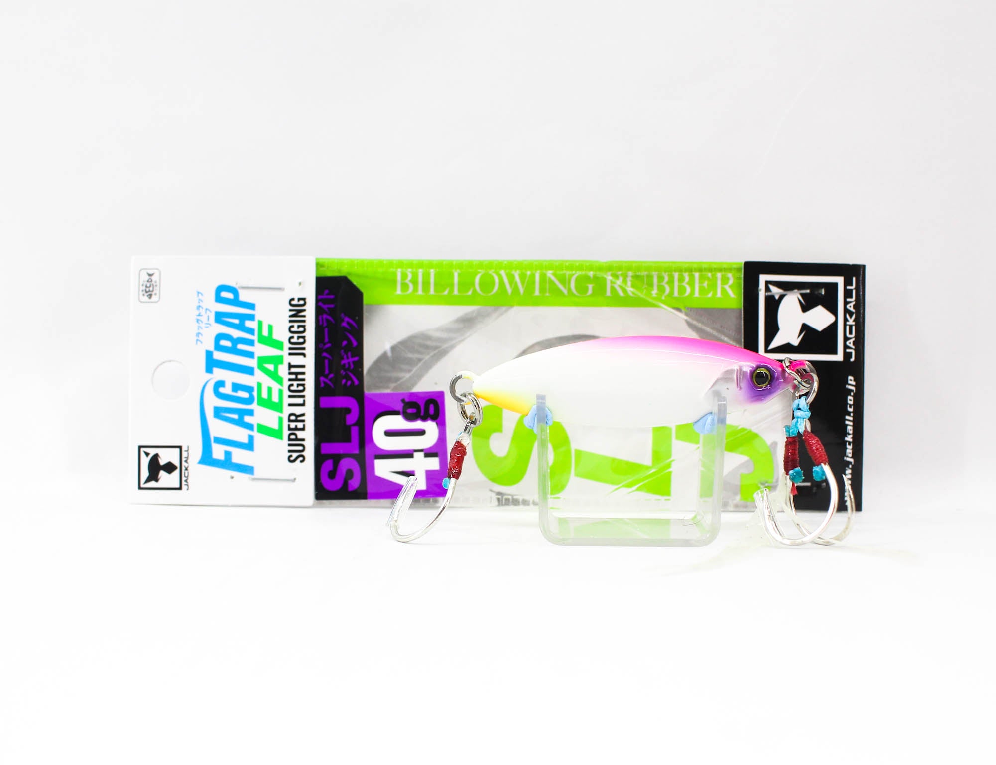Jackall Metal Jig Flag Trap Leaf 40 grams Tropical Glow (8937)