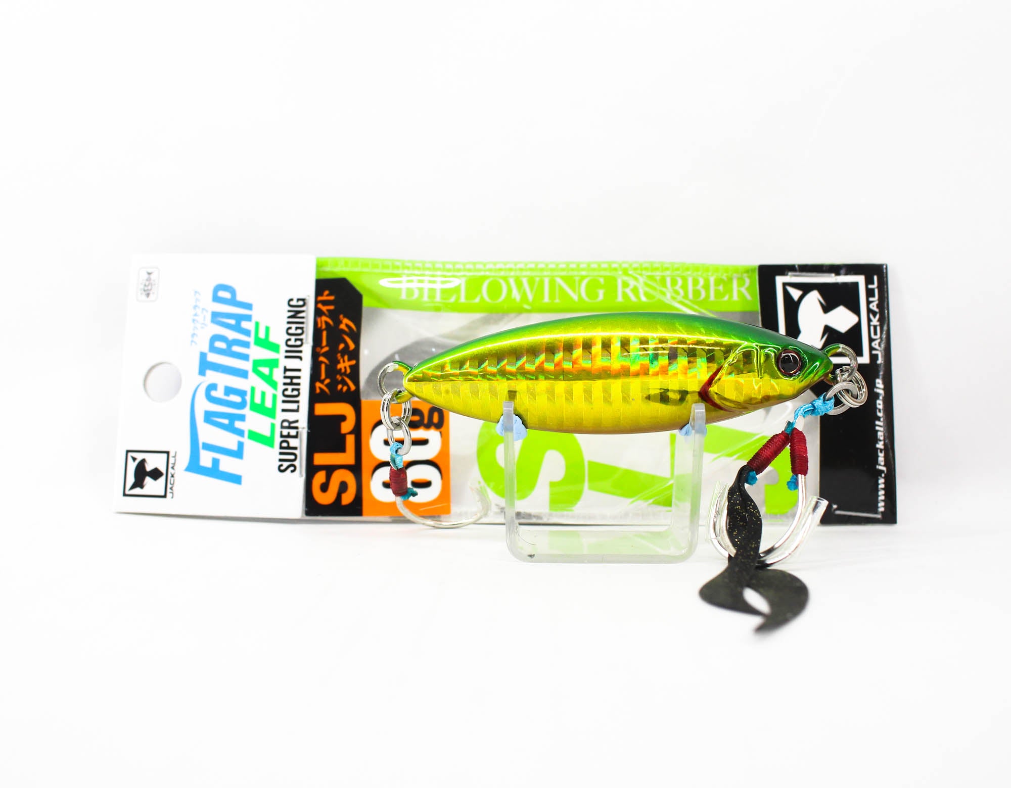 Jackall Metal Jig Flag Trap Leaf 80 grams Grikin Border HL (9088)