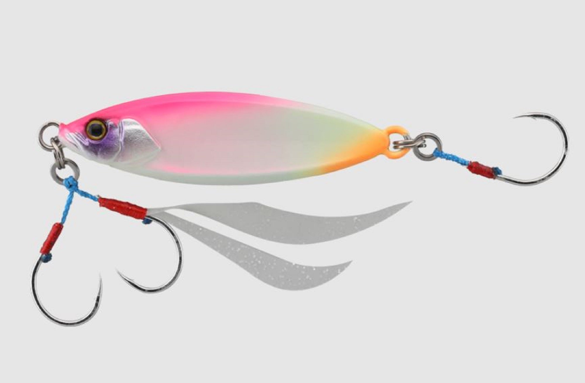 Jackall Metal Jig Flag Trap Leaf 80 grams Tropical Glow (9095)