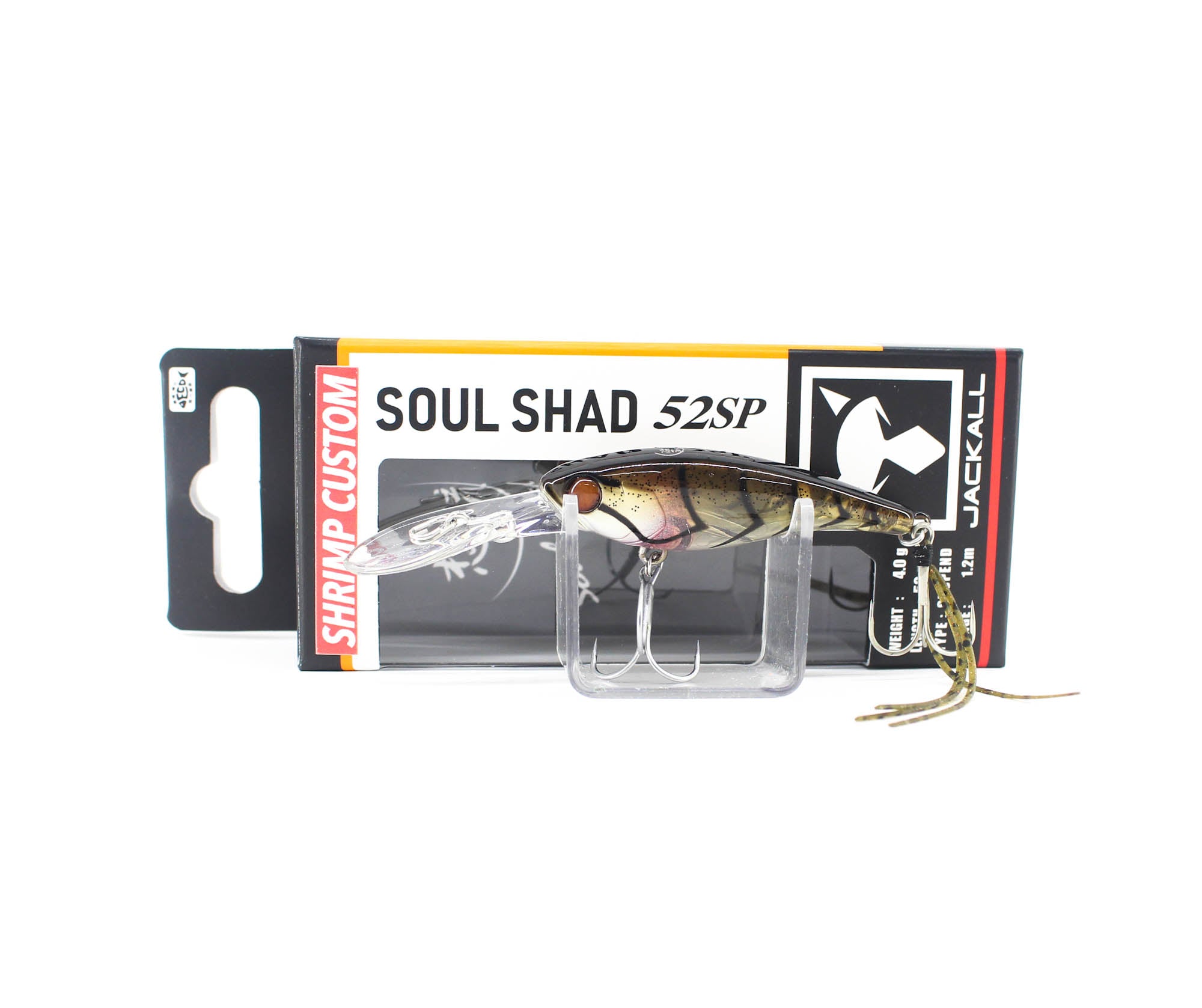 Jackall Soul Shad 52SP Suspend Lure Mamo Shrimp Type II (9606)
