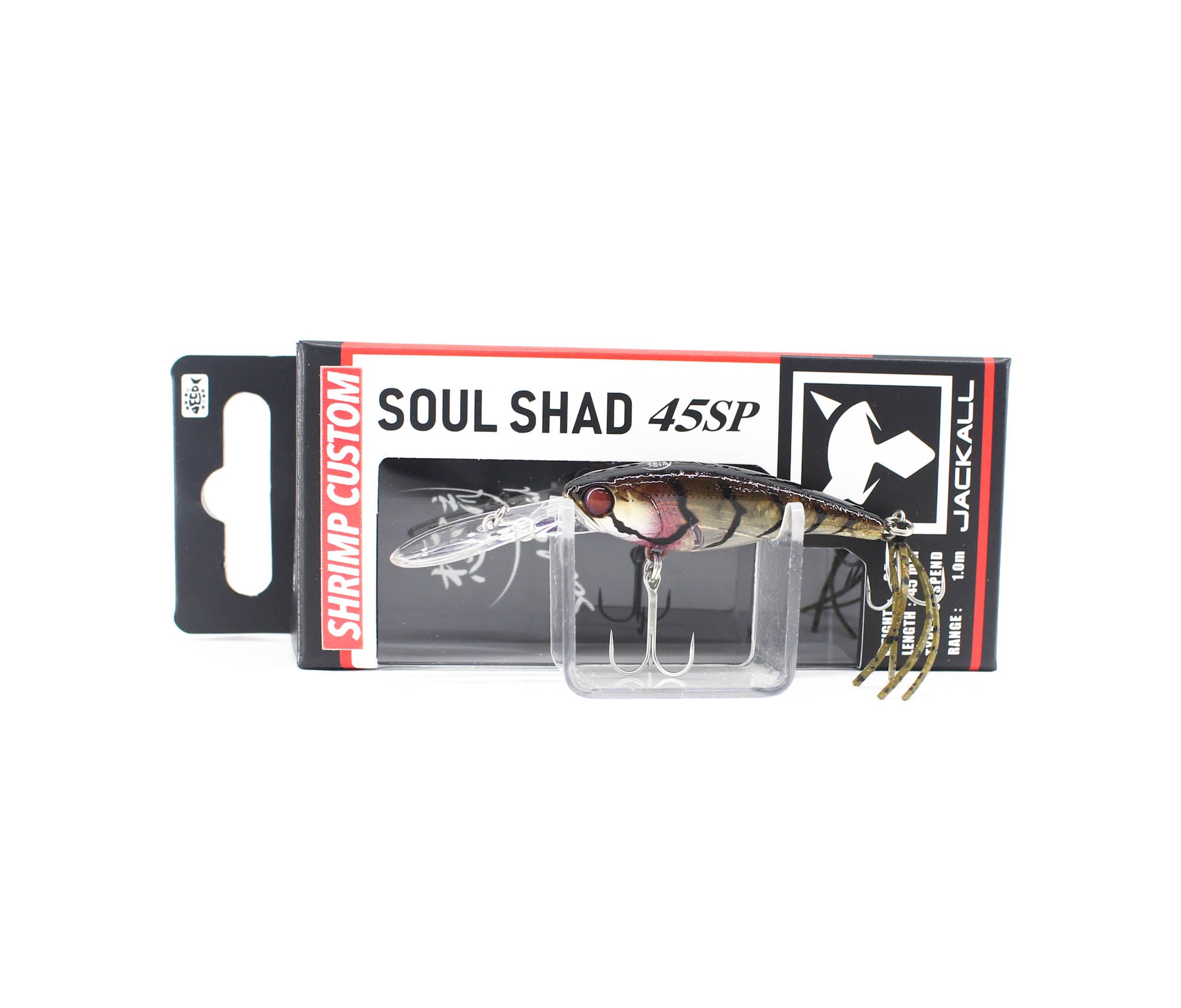 Jackall Soul Shad 45SP Suspend Lure Mamo Shrimp Type II (9637)