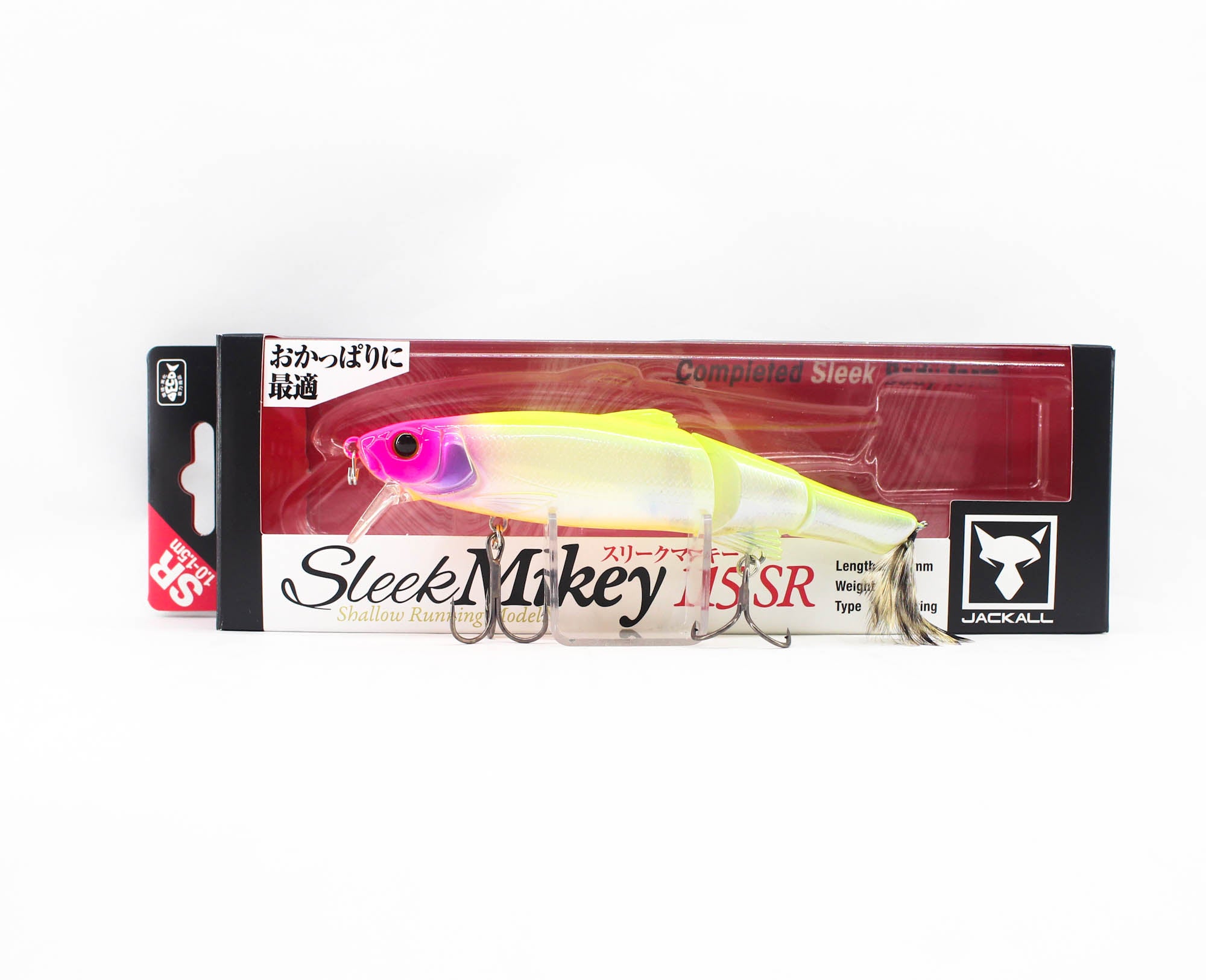 Jackall Mikey Sleek 115 SR Floating Lure Pinky Chart Crown (0305)
